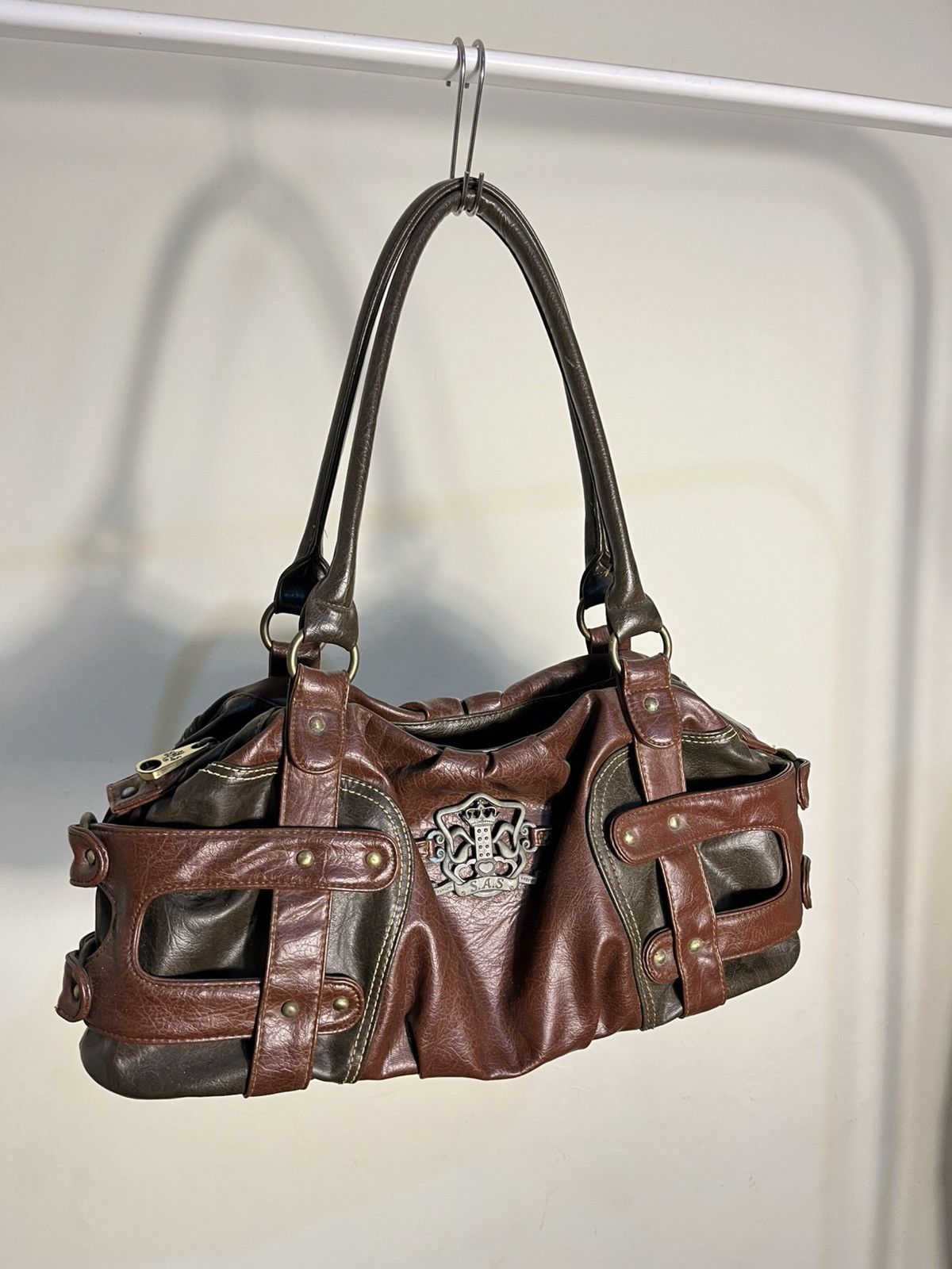 Japanese Brand Vtg leather bag Size ONE SIZE - 5 Thumbnail