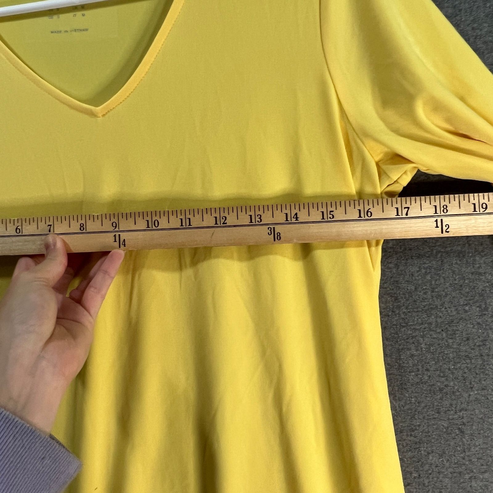 Other Susan Graver Weekend Essentials Comfy Cotton Knit Top Size S / US 4 / IT 40 - 4 Thumbnail
