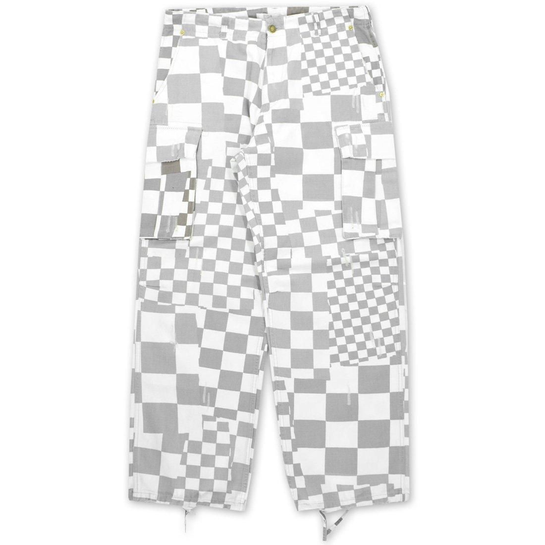 ERL ERL Gray Checkerboard Cargo Pants Size US 32 / EU 48 - 6 Thumbnail