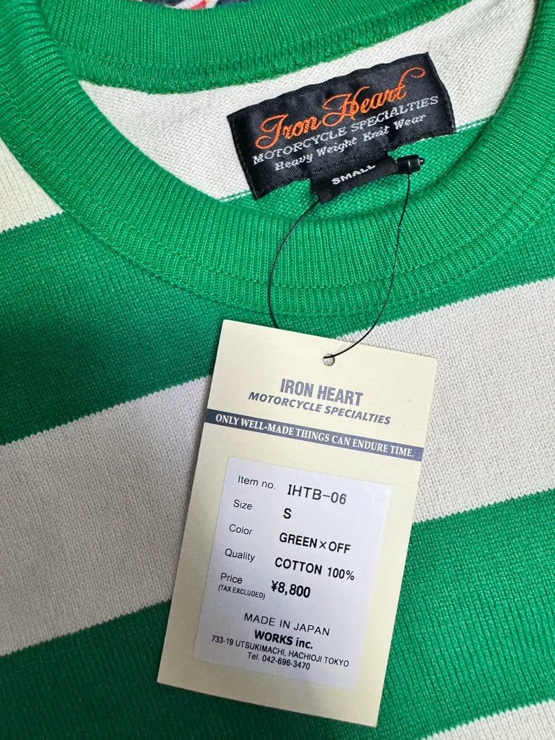 Iron Heart Iron Heart Green prisoner short sleeved t-shirt Size US S / EU 44-46 / 1 - 2 Thumbnail
