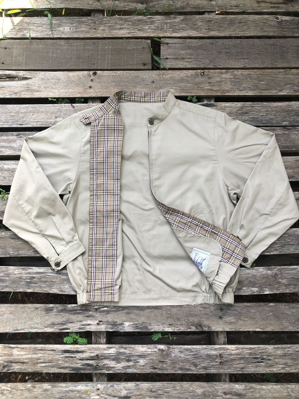 Burberry × Vintage Vintage 80s Burberrys Nova Check Jacket Size US S / EU 44-46 / 1 - 1 Thumbnail