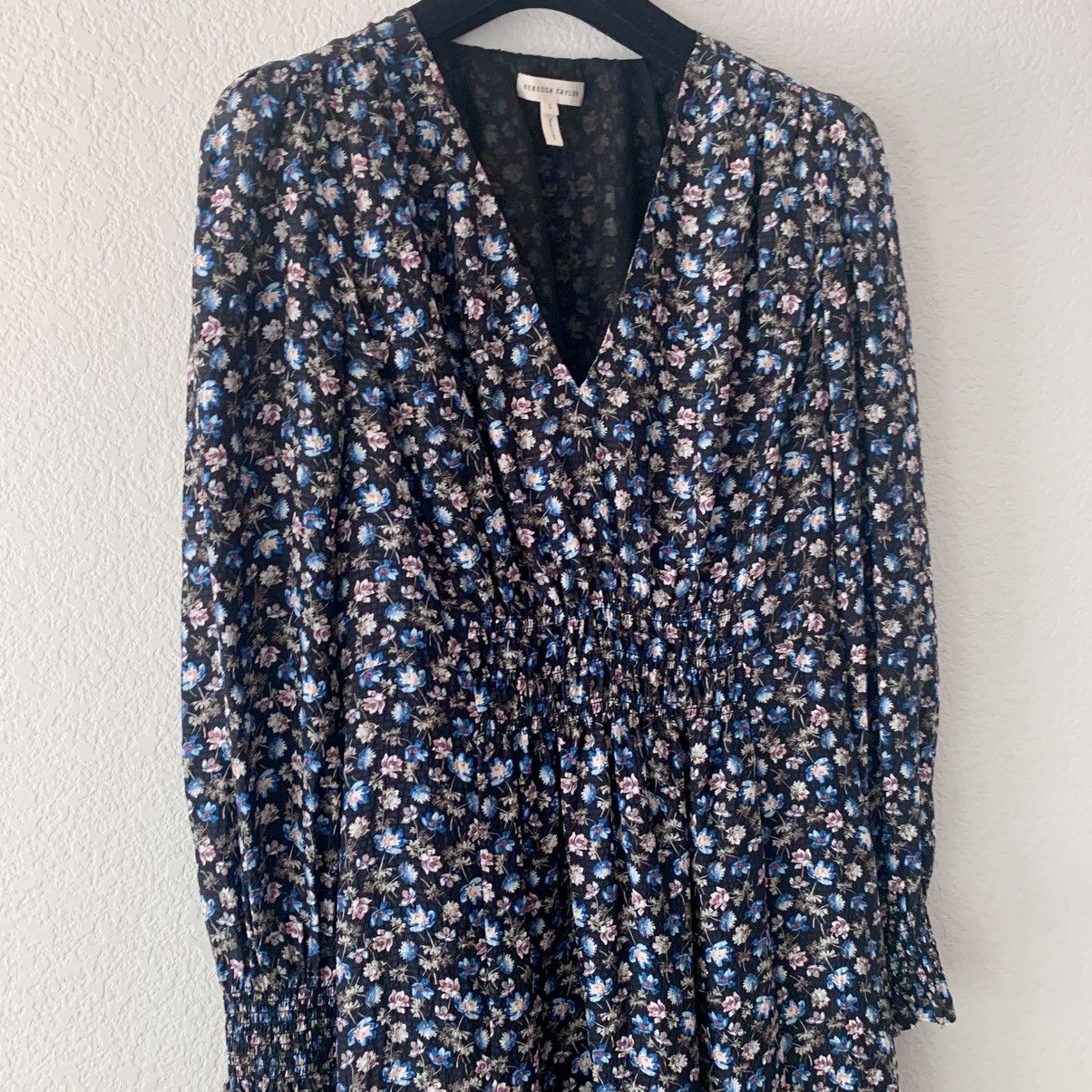 Rebecca Taylor Rebecca Taylor 100% silk floral dress Size XS / US 0-2 / IT 36-38 - 5 Thumbnail