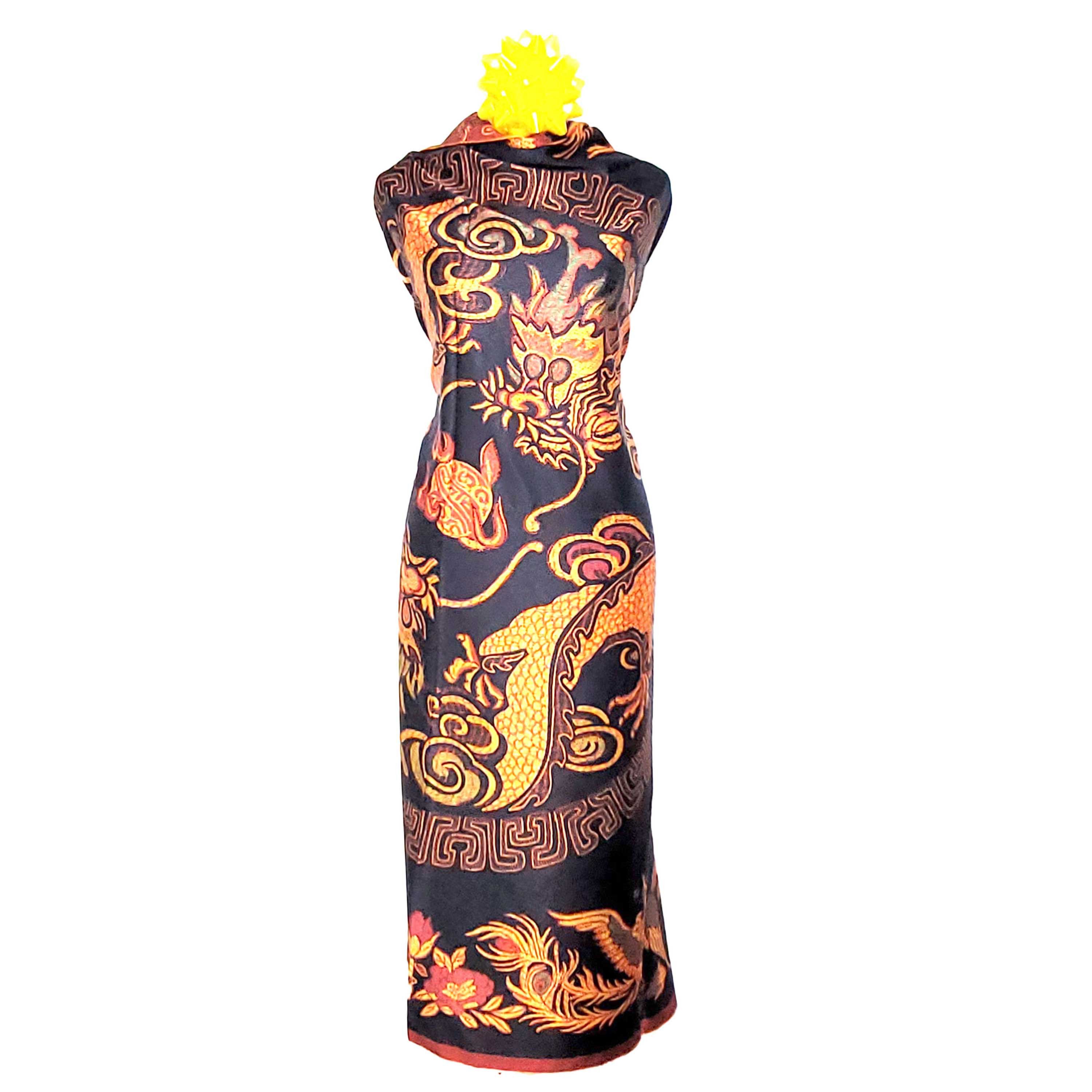 Other NWT Double Sided Silk Scarf 52"x52" Large Square Wrap 3242 Size ONE SIZE - 5 Thumbnail