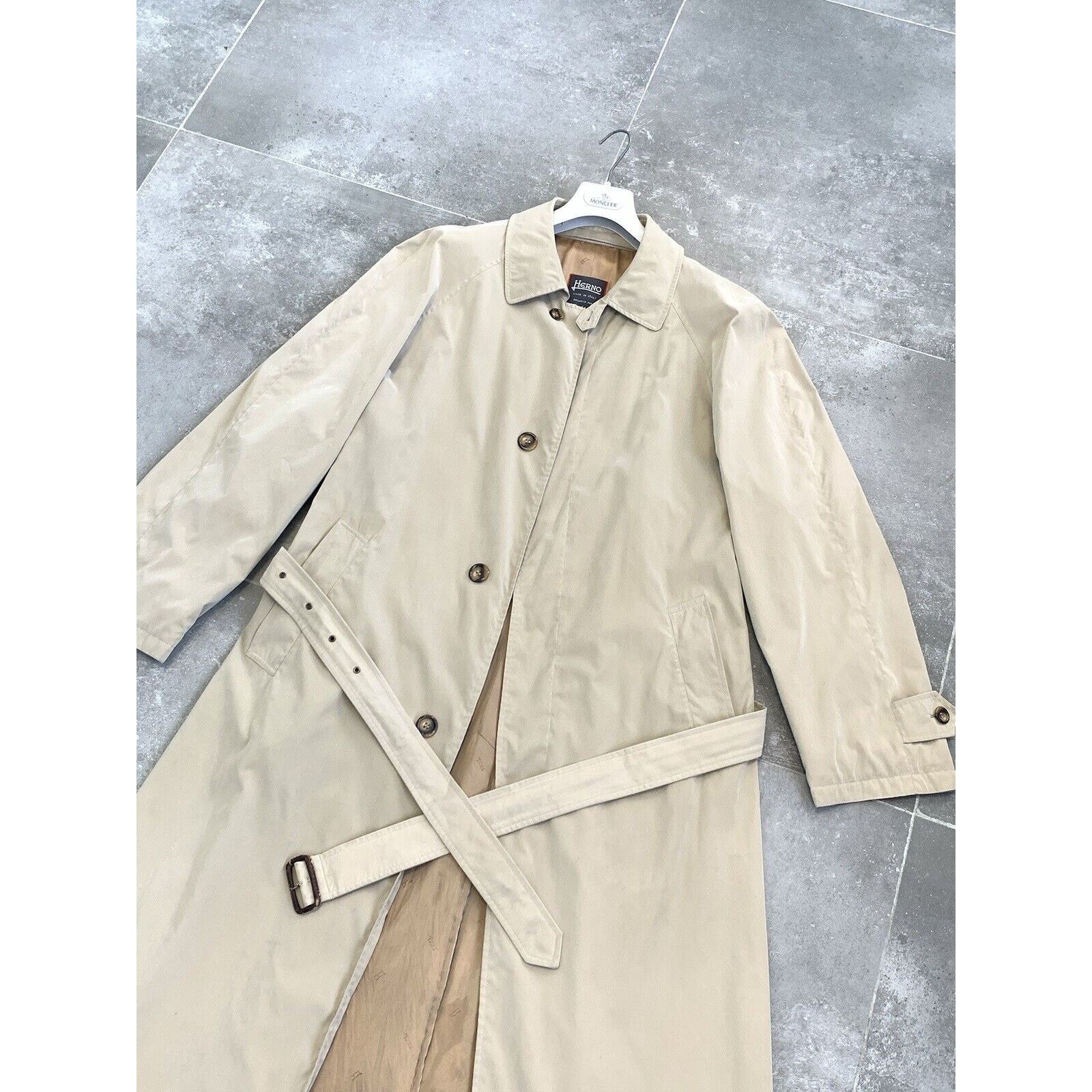 Herno × Vintage Men's HERNO Trench Coat Formal Jacket Mac Size EU 50 - 52 L Size US L / EU 52-54 / 3 - 10 Thumbnail