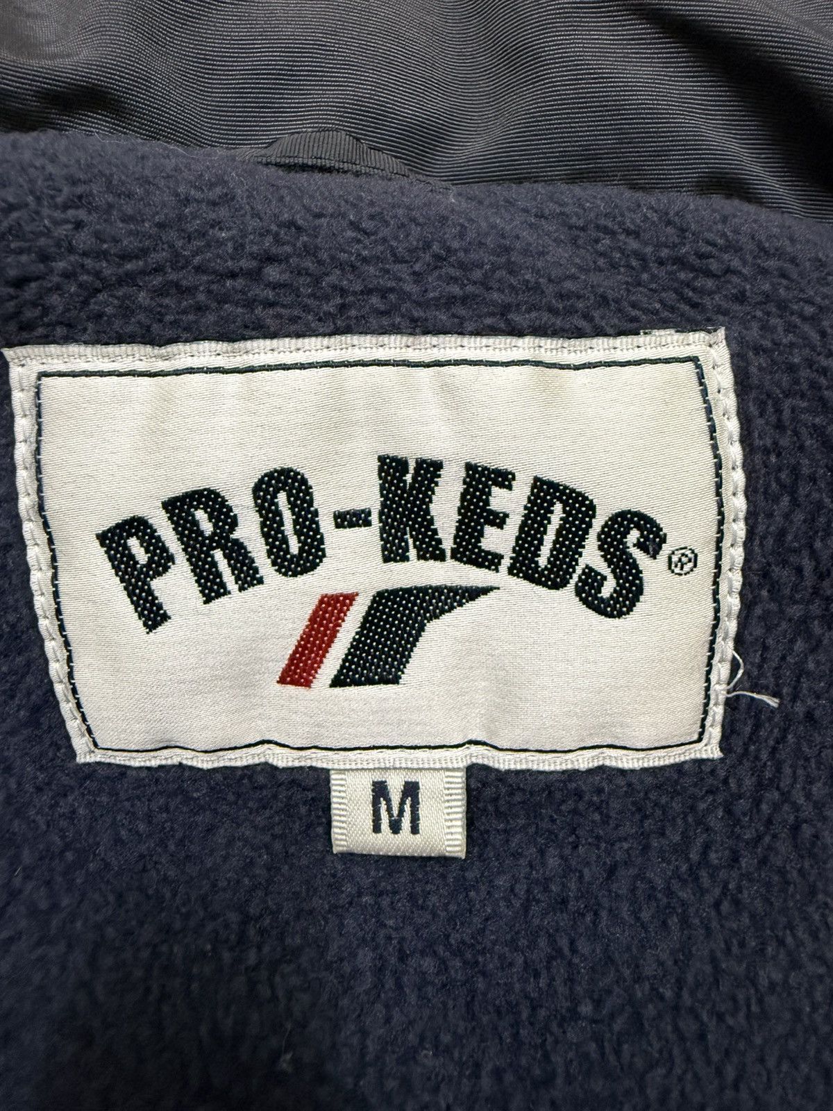Pro-Keds × Vintage Vintage 90s Pro Keds Bomber Down Jacket Fleece lined Size US XL / EU 56 / 4 - 8 Thumbnail