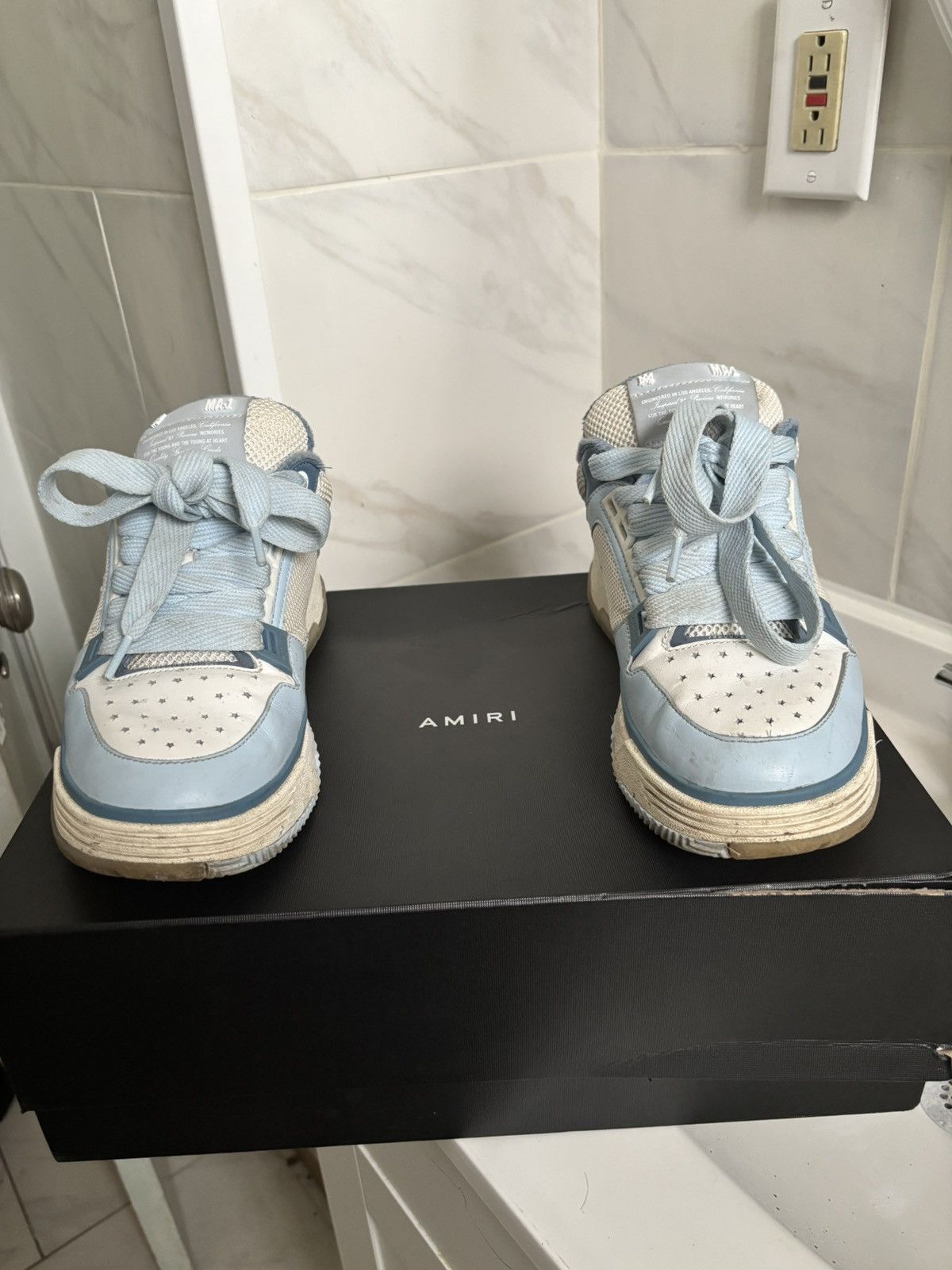 Amiri Amiri Ma-1 Blue Size US 9.5 / EU 42-43 - 3 Thumbnail