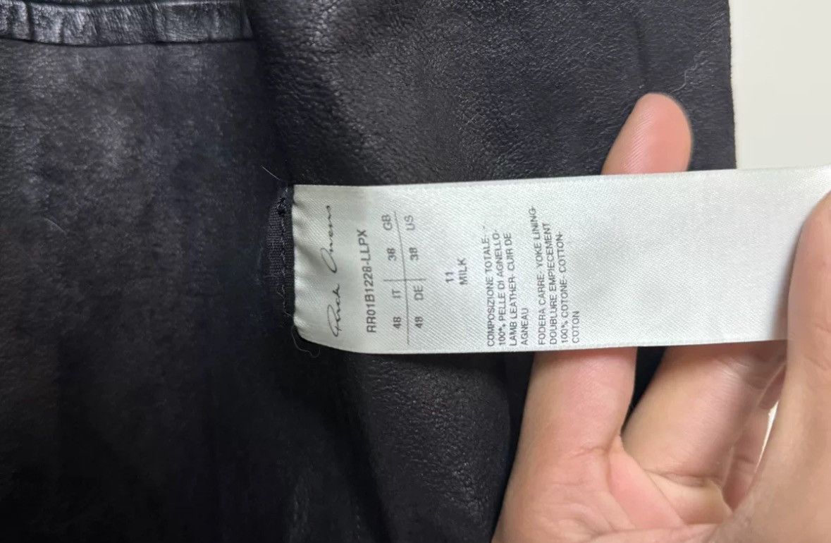 Rick Owens Rick Owens leather Larry jacket 2412-Nextarrow Size US M / EU 48-50 / 2 - 6 Thumbnail