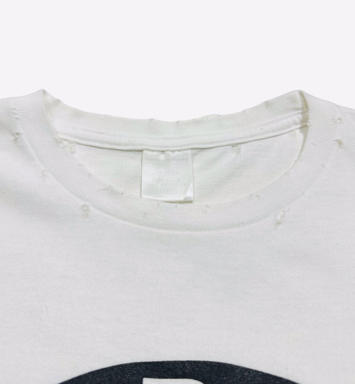 Number (N)ine SS02 “Modern Age” Distressed Tee Size US L / EU 52-54 / 3 - 10 Thumbnail