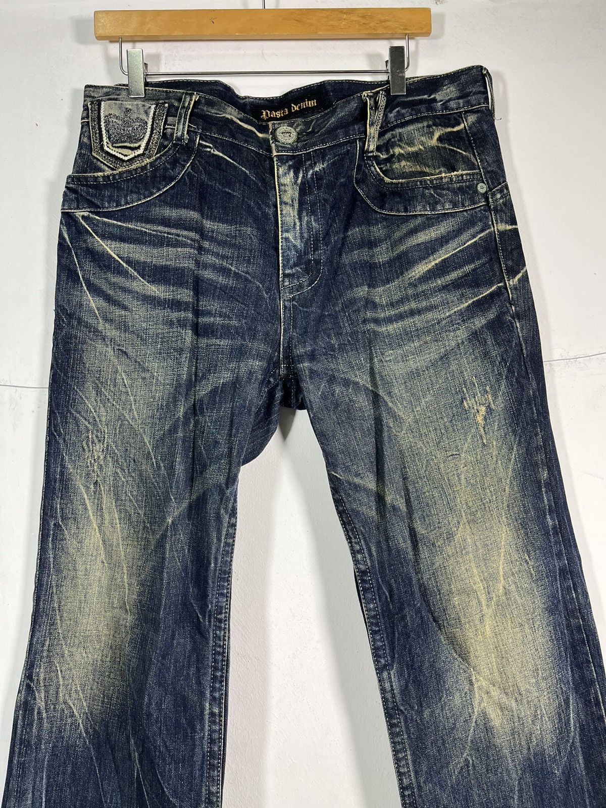 If Six Was Nine If six was nine Crown Jeans Japanese Brand Pasta Denim Size US 37 - 7 Thumbnail