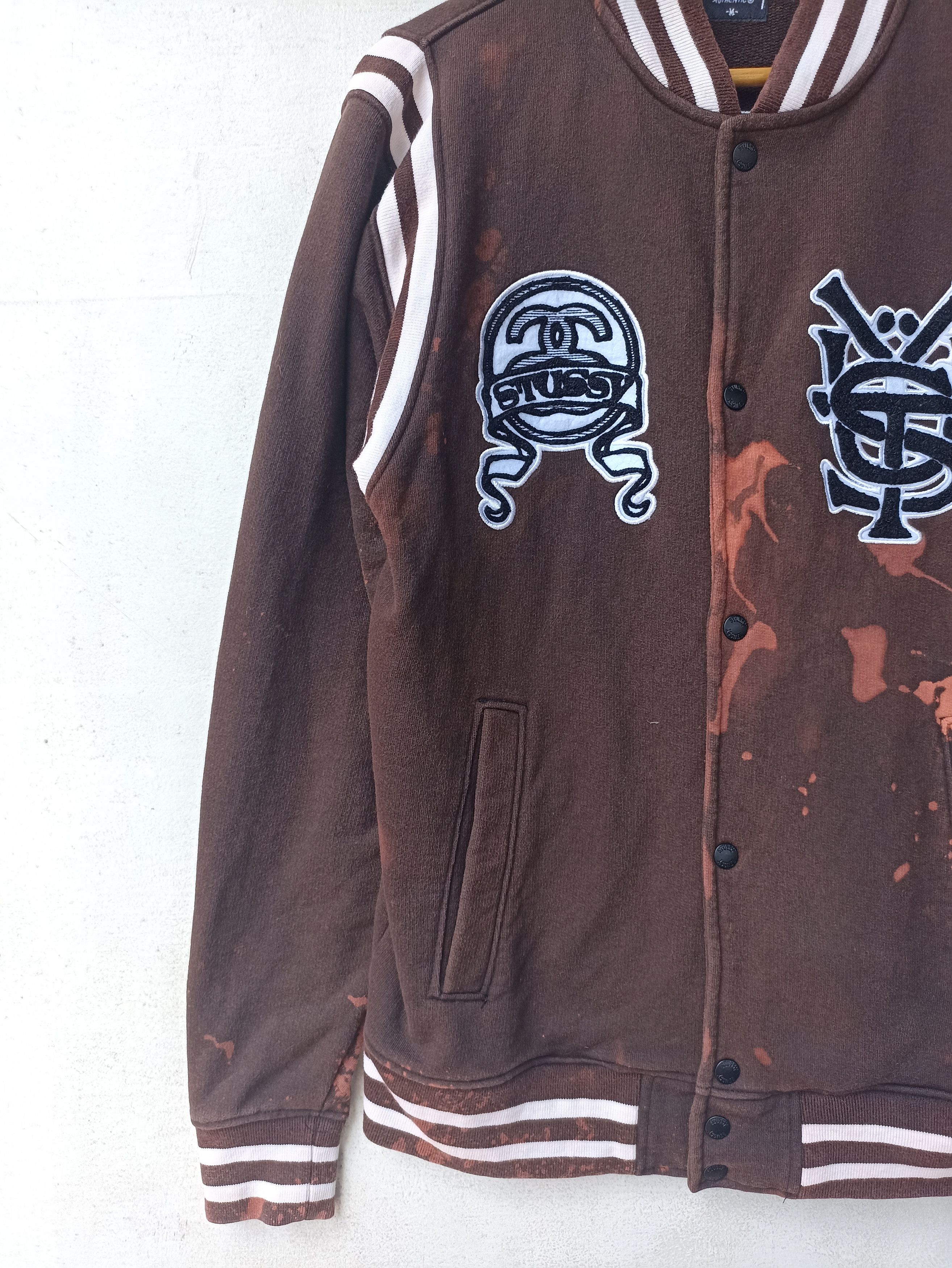 Stussy Stussy sweater Varsity design cotton tye dye Size US M / EU 48-50 / 2 - 6 Thumbnail