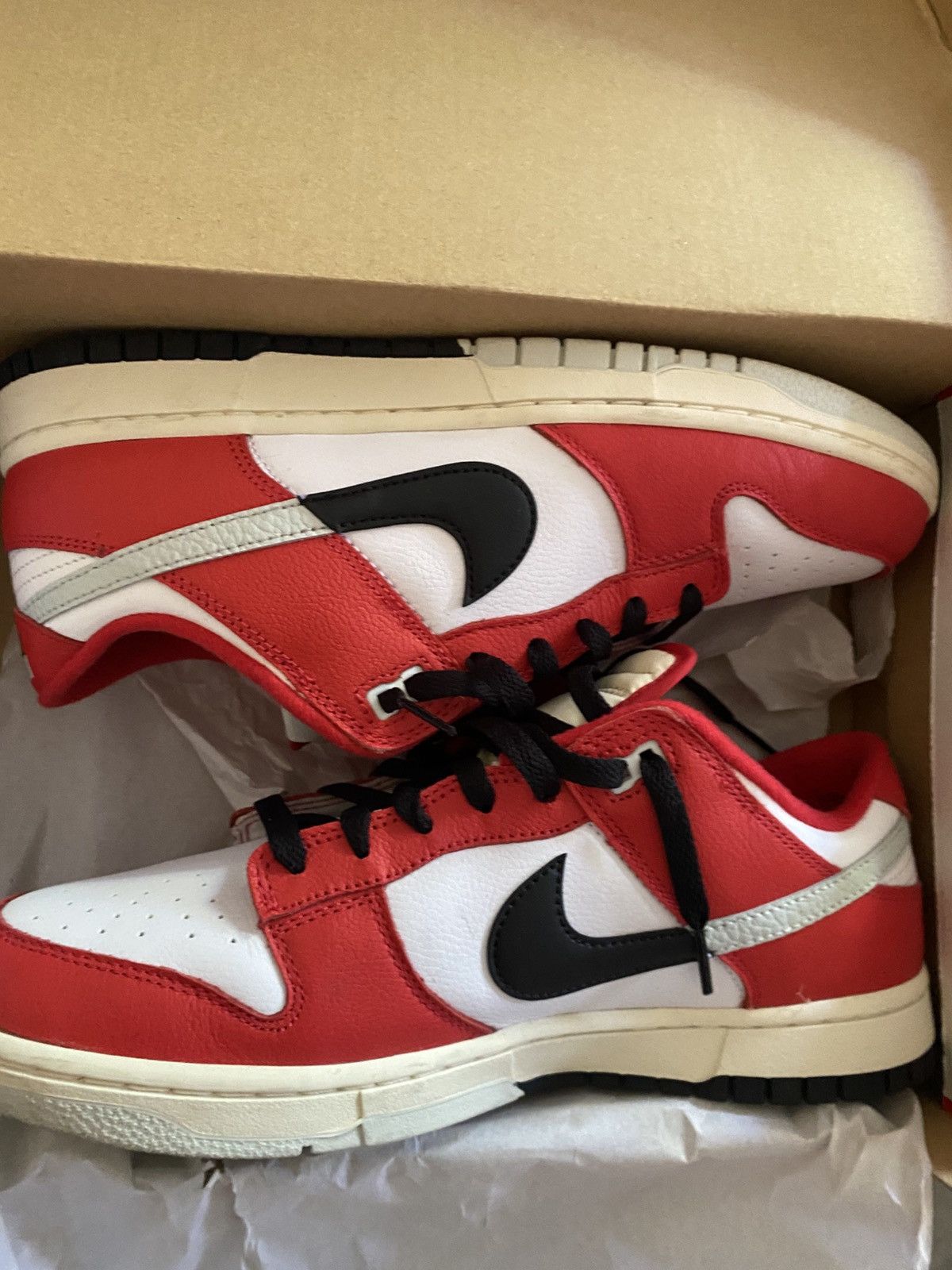 Nike Nike Dunk Low Chicago Split Size US 10 / EU 43 - 1 Thumbnail
