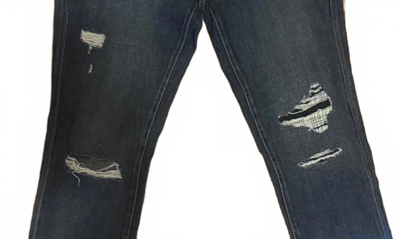 Paige Paige Jimmy Jimmy Skinny Women's Blue Denim Jeans Size 29 Size 29" - 5 Thumbnail