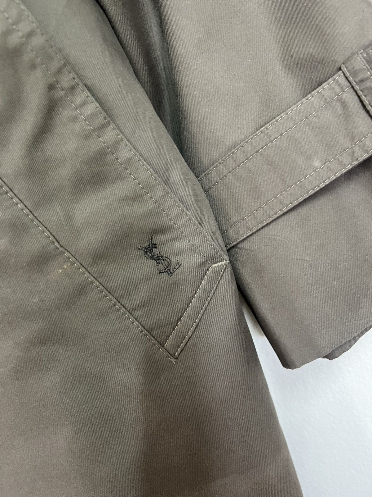 Yves Saint Laurent 💥Vintage!Accept Offer 90s CLASSIC CUT SAINT LAURENT TRENCH Size US L / EU 52-54 / 3 - 5 Thumbnail