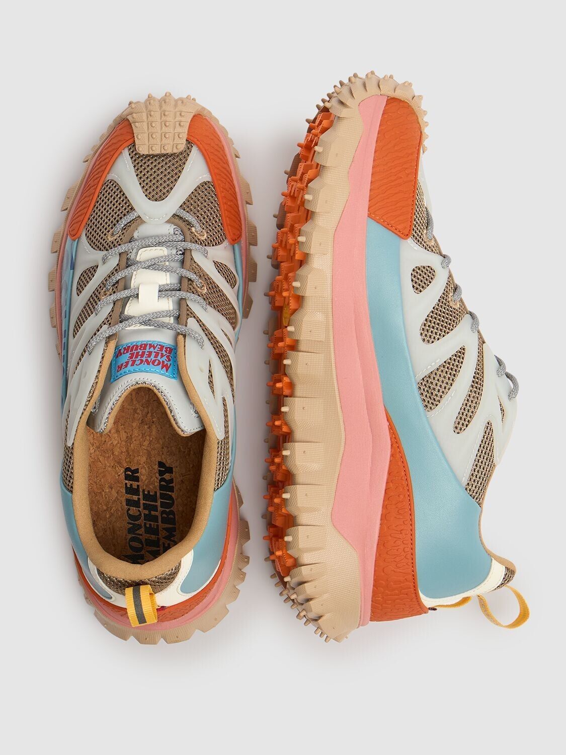 Moncler MONCLER Trailgrip Amoeba $820 Multicolor Sneakers New Size US 9 / EU 42 - 4 Thumbnail