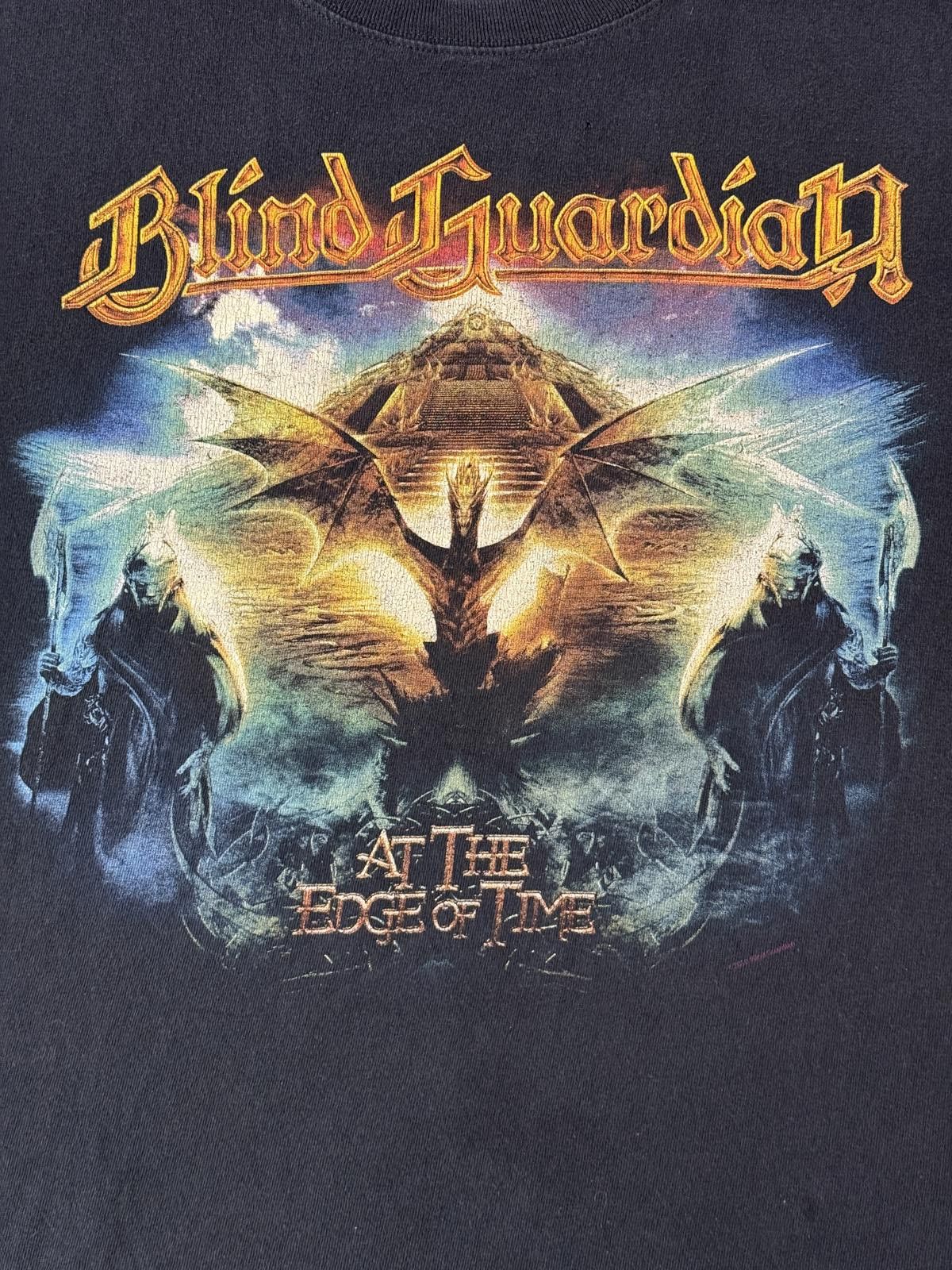 Anvil Blind Guardian Band T-shirt Album At the Edge of Time Tour Size US XL / EU 56 / 4 - 3 Thumbnail