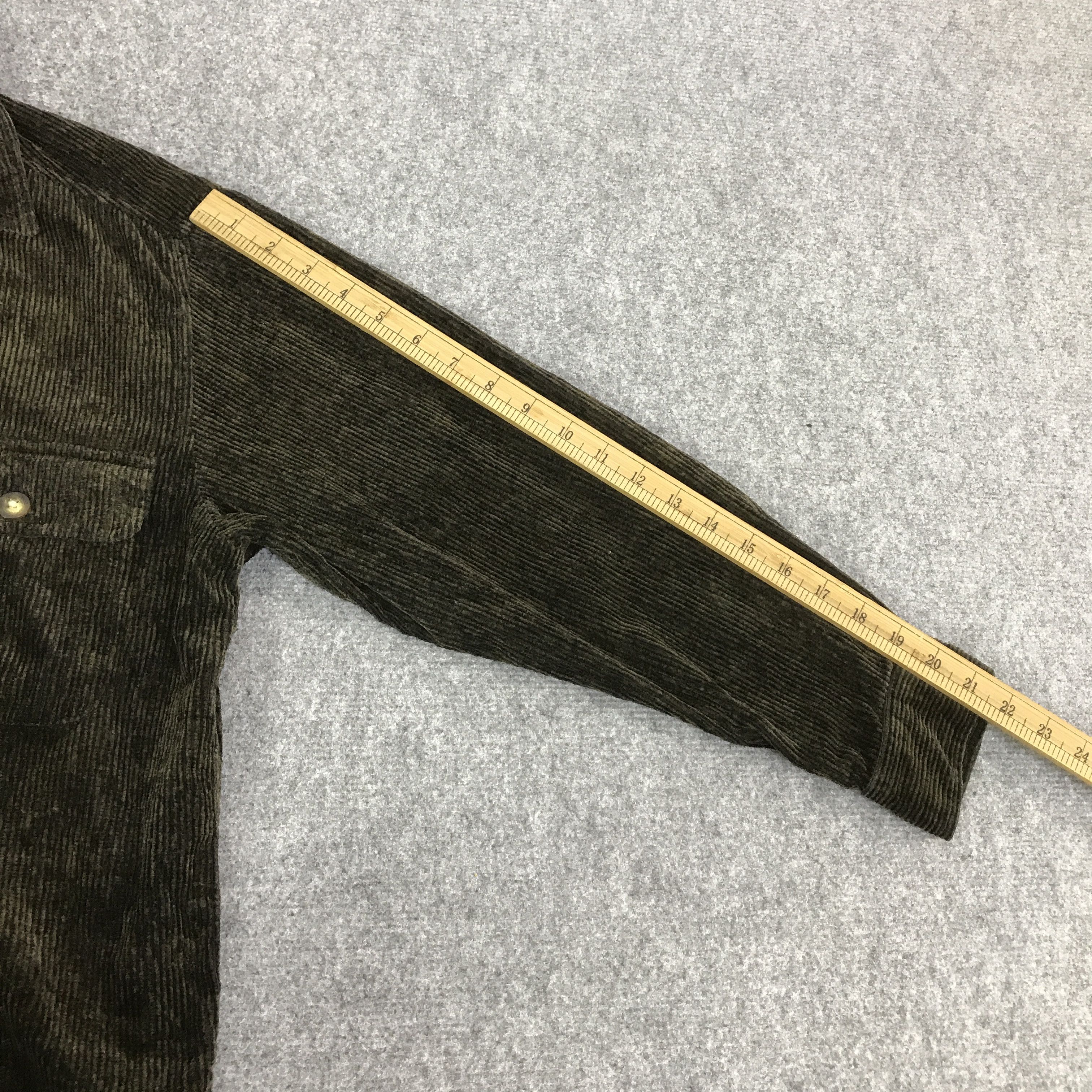 Japanese Brand LUCKY STRIKE CORDUROY ZIP JACKET K113B4 Size US L / EU 52-54 / 3 - 6 Thumbnail