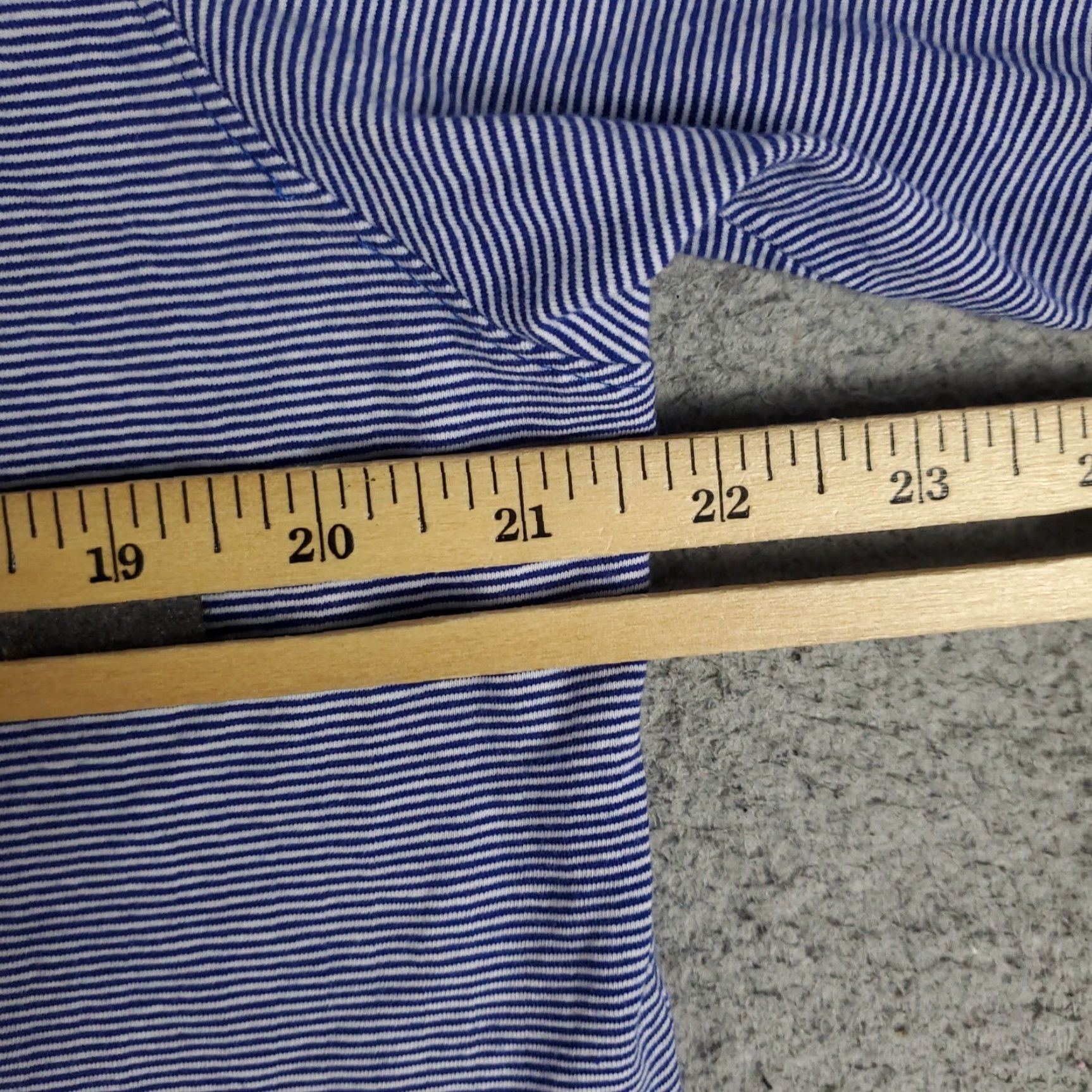 Vintage VINTAGE B Draddy Polo Shirt Men Large Blue Striped Short Sleeve Casual Golf Preppy Size US L / EU 52-54 / 3 - 5 Thumbnail