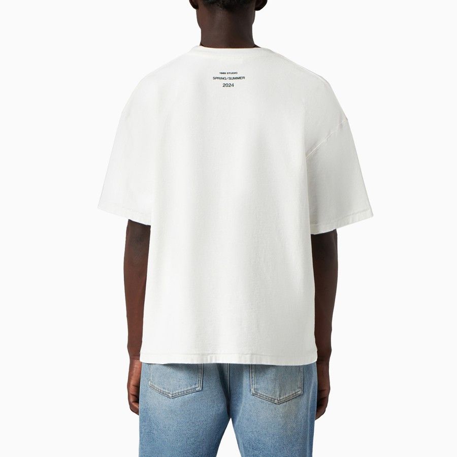 1989 STUDIO o1d2blof1124 T-Shirt in White Size US M / EU 48-50 / 2 - 5 Thumbnail