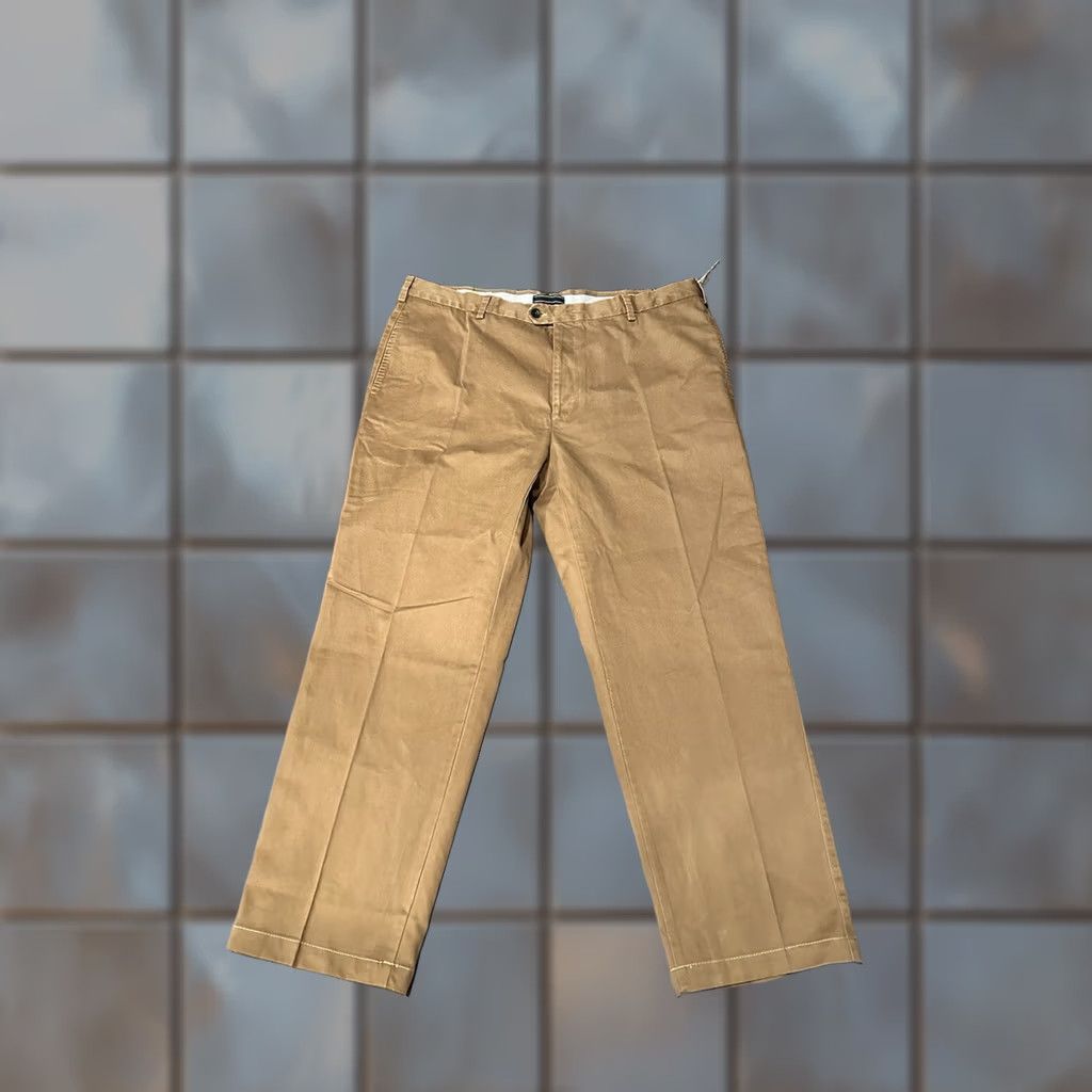Orvis NWT Orvis Signature Flat Front Brown Twill Chinos Casual Pants Mens Size 42 Brown 100% Cotton Regular Chino Signature Khaki Mens 42x30 Size US 42 / EU 58 - 1 Thumbnail