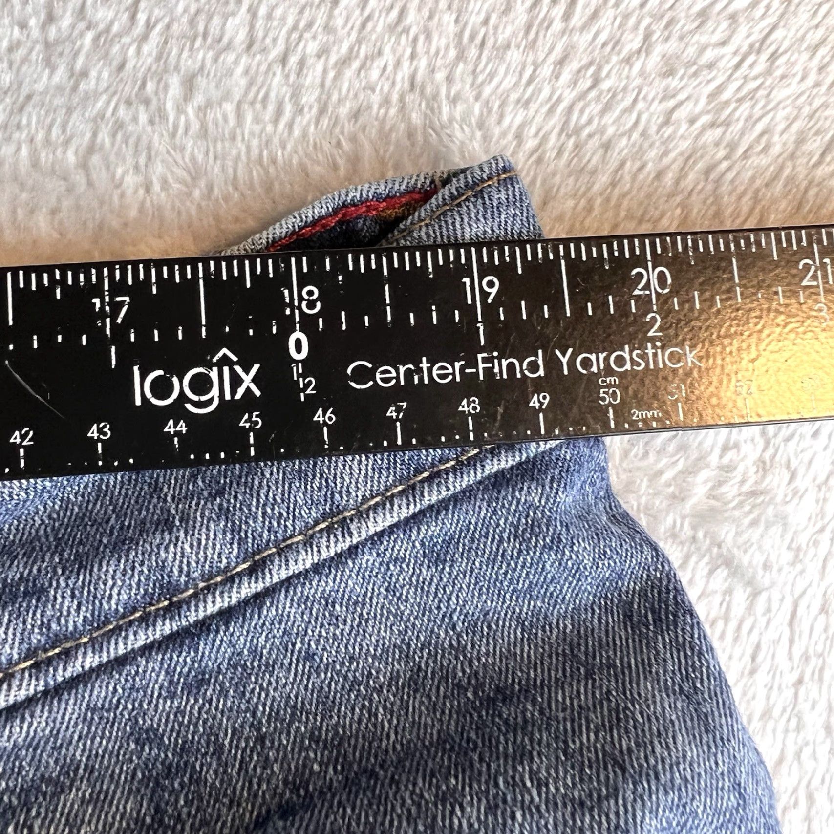 Wrangler Wrangler Jeans Mens Size 40 X 32 Straight Denim 5-Pocket Blue Cowboy USA Stars Comfort Stretch Regular Fit Size US 40 / EU 56 - 5 Thumbnail