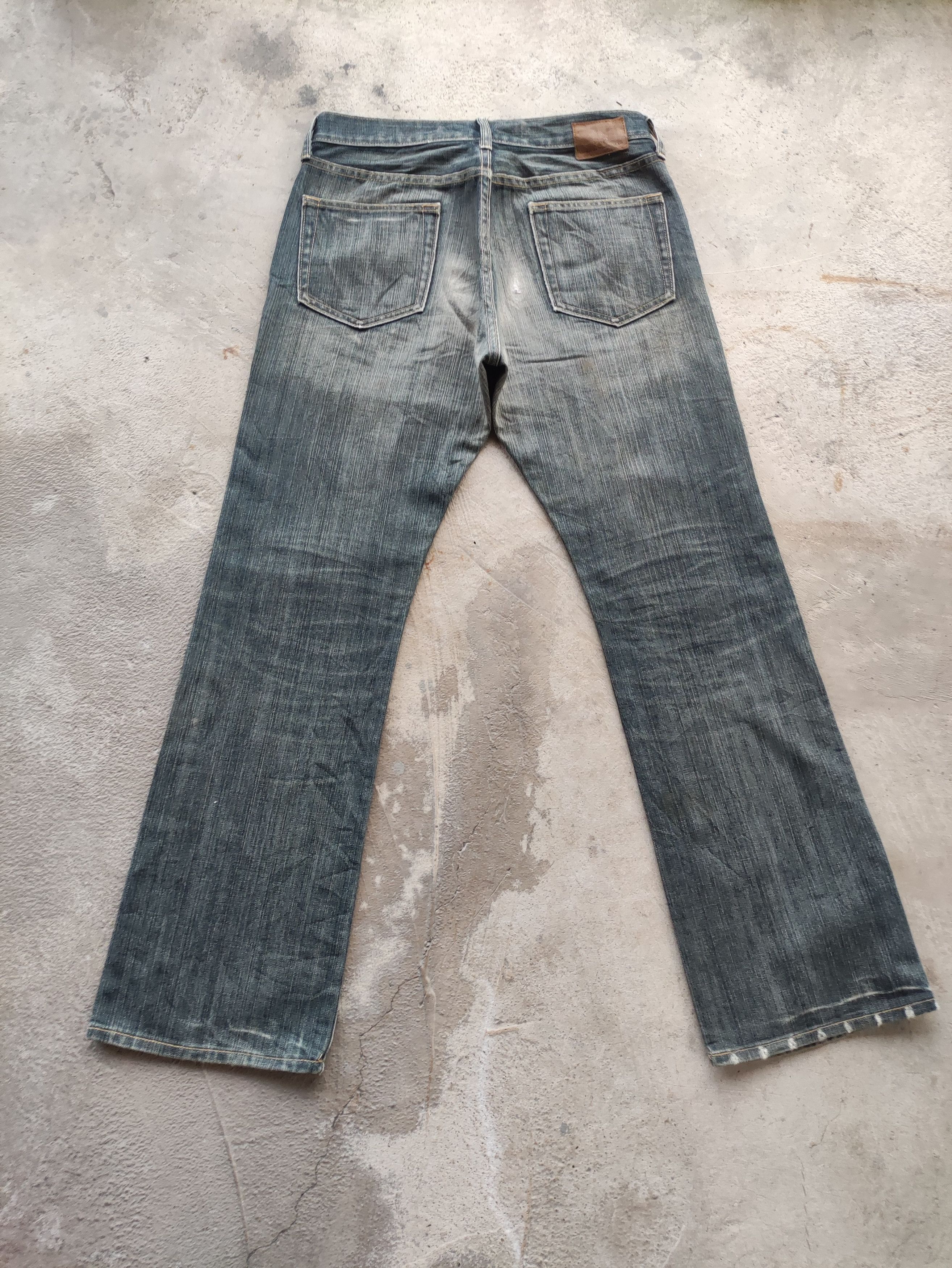 Gap Vintage Gap Micro Flare Jean Distressed Faded Denim Size US 32 / EU 48 - 8 Thumbnail