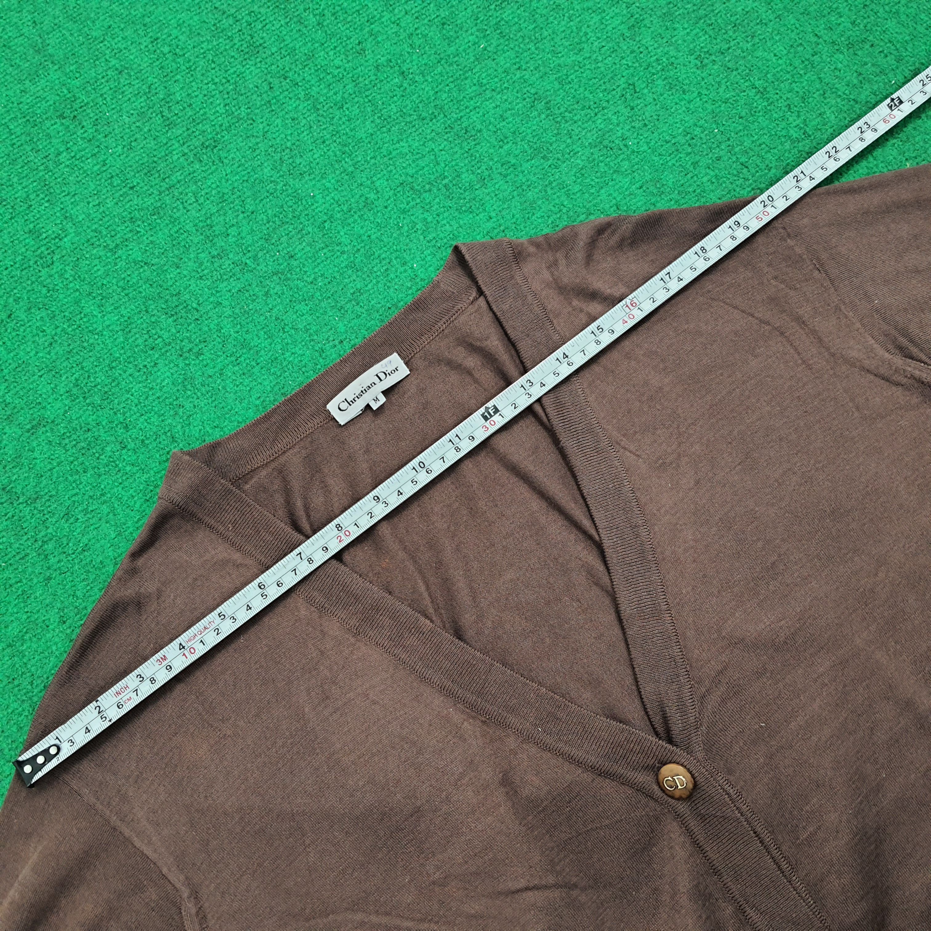 Christian Dior Monsieur × Vintage Vintage Christian Dior Cardigans C19N5 Size M / US 6-8 / IT 42-44 - 6 Thumbnail