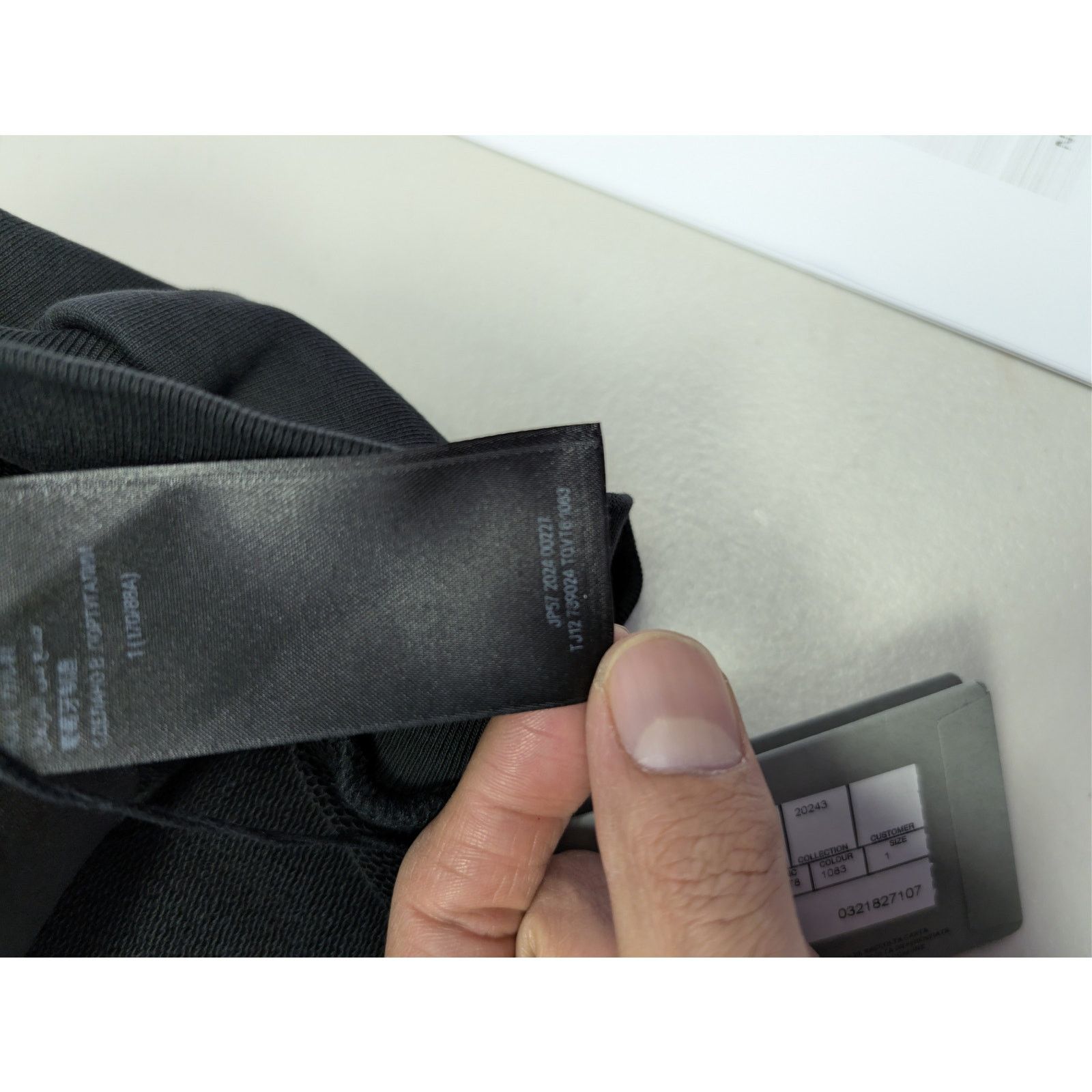 Balenciaga o1rshd1 Q:2/ Activewear Molleton Archetype Large Fit Hoodie Size US S / EU 44-46 / 1 - 17 Thumbnail