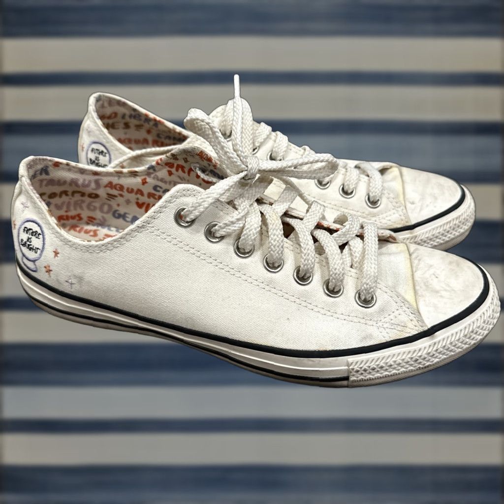 Converse Converse Chuck Taylor All Star Ox Sneakers Women's Size 10.5 Egret/Multi Lace Up Athletic Size US 10.5 / IT 40.5 - 1 Thumbnail