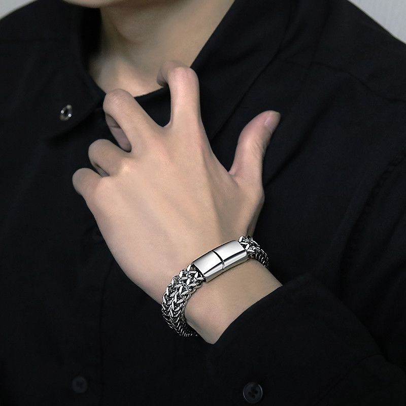 Jewelry Punk Bracelet Y2K Punk Chain Gotch Bracelets Chains Size ONE SIZE - 2 Thumbnail