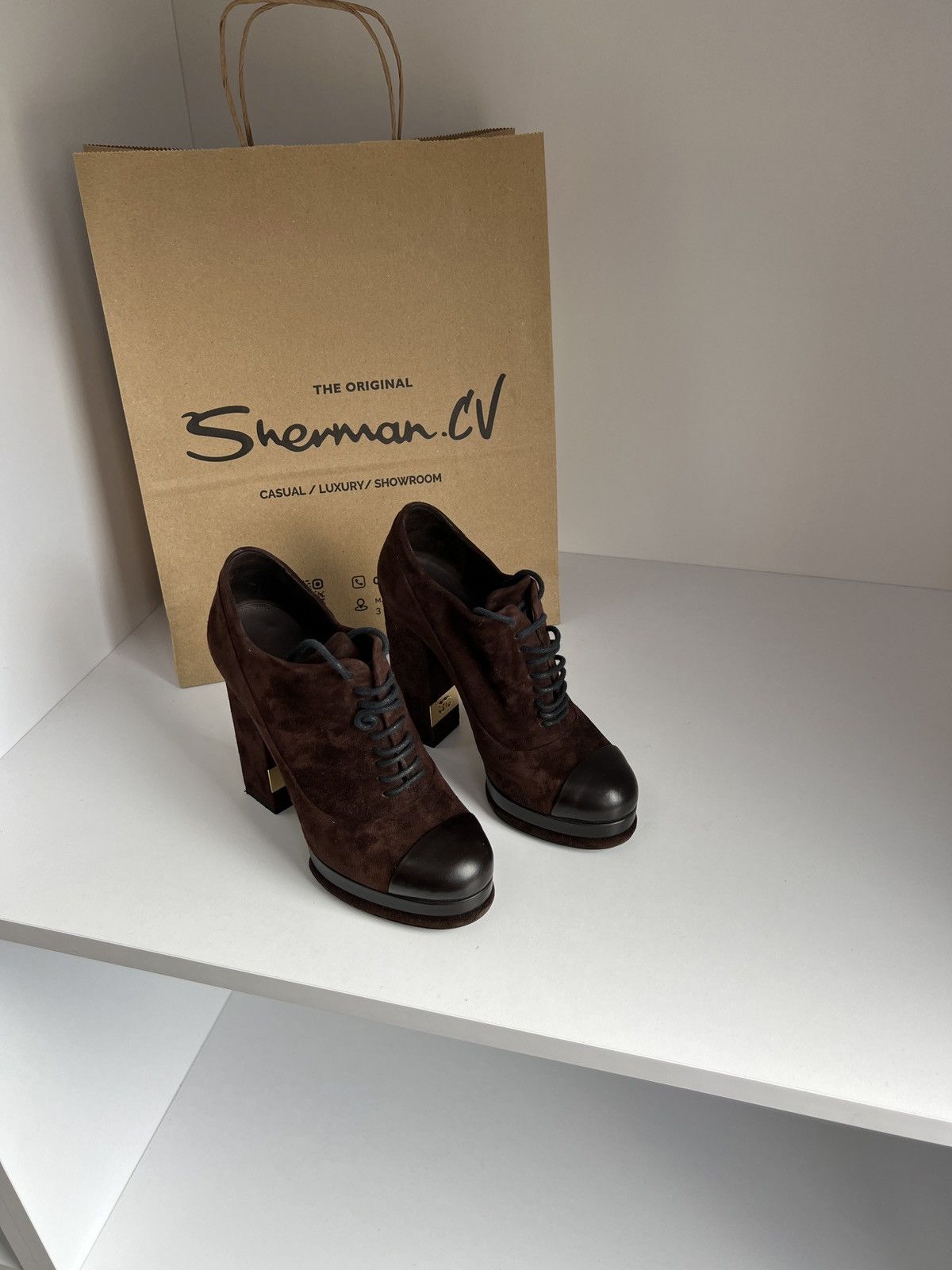 Chanel × Designer × Vintage Vintage Chanel High Heels Shoes Size US 5.5 / IT 35.5 - 2 Thumbnail