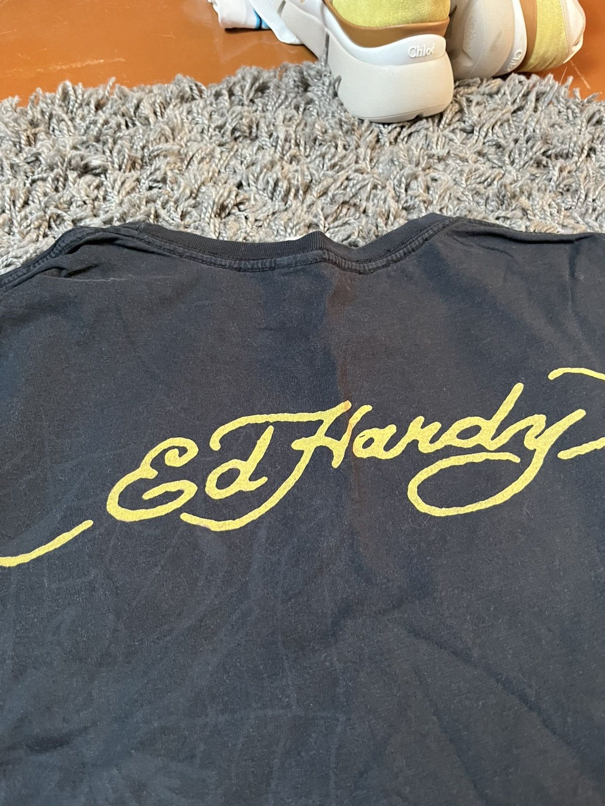 Ed Hardy Vintage Ed Hardy Y2K Graphic Tee - Tiger, Spider & Skull Size US L / EU 52-54 / 3 - 7 Thumbnail