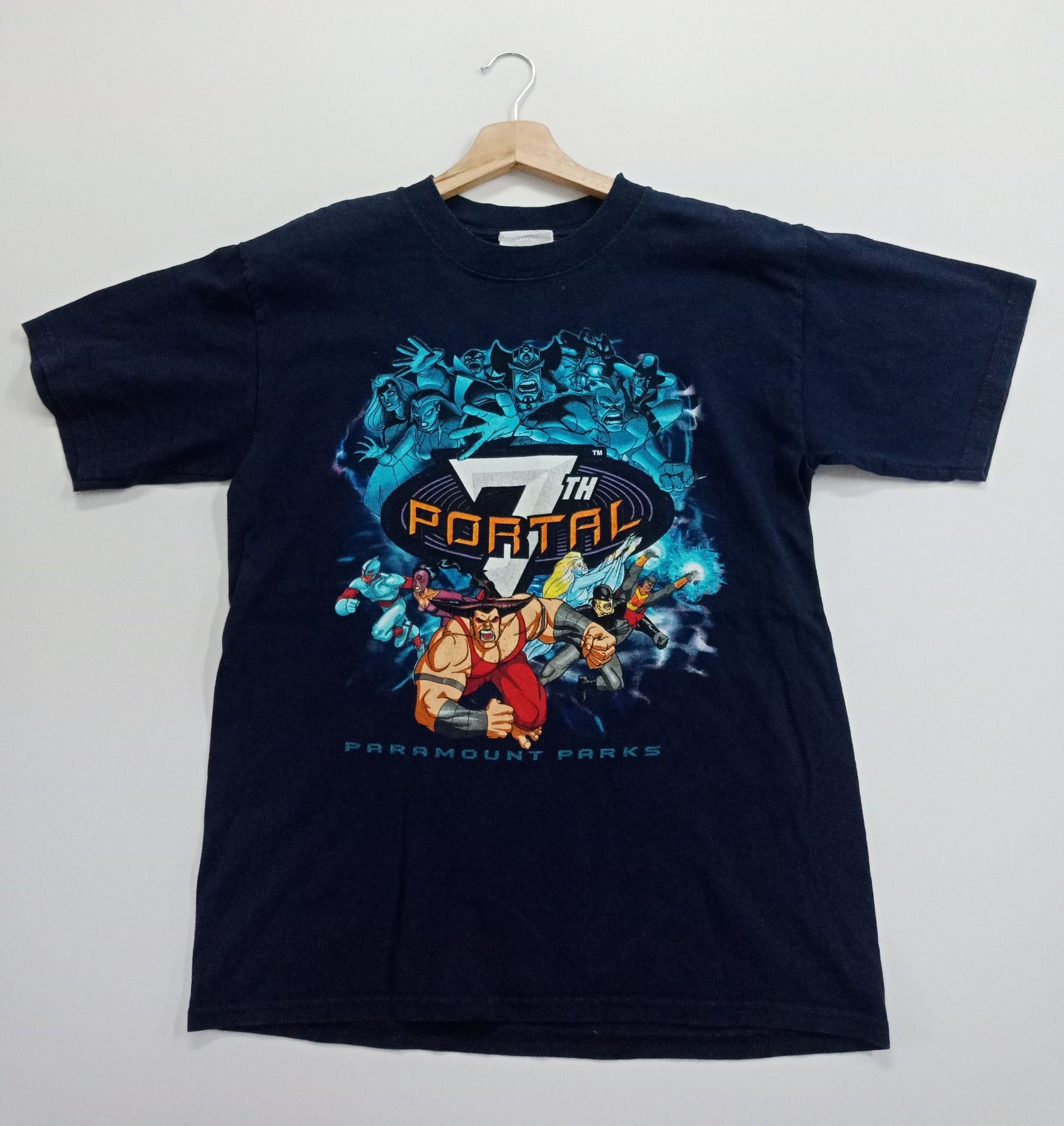 Vintage × Warner Bros 90's The 7th Portal Paramount Parks #C Size US M / EU 48-50 / 2 - 1 Thumbnail