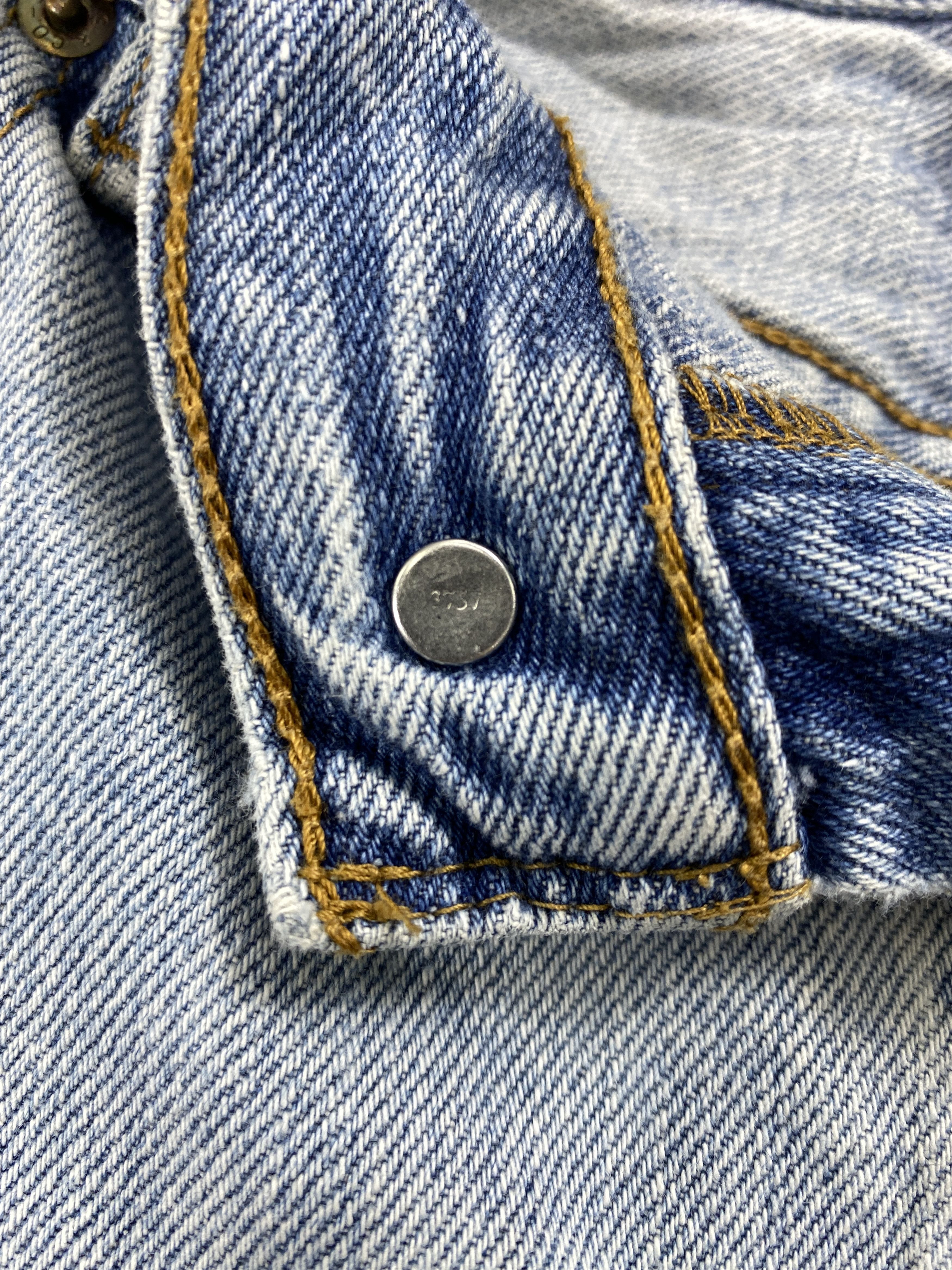 Levi's Blue Wash Vintage Levi's 505 Jeans 36x31 Denim -JN1273 Size US 36 / EU 52 - 7 Thumbnail
