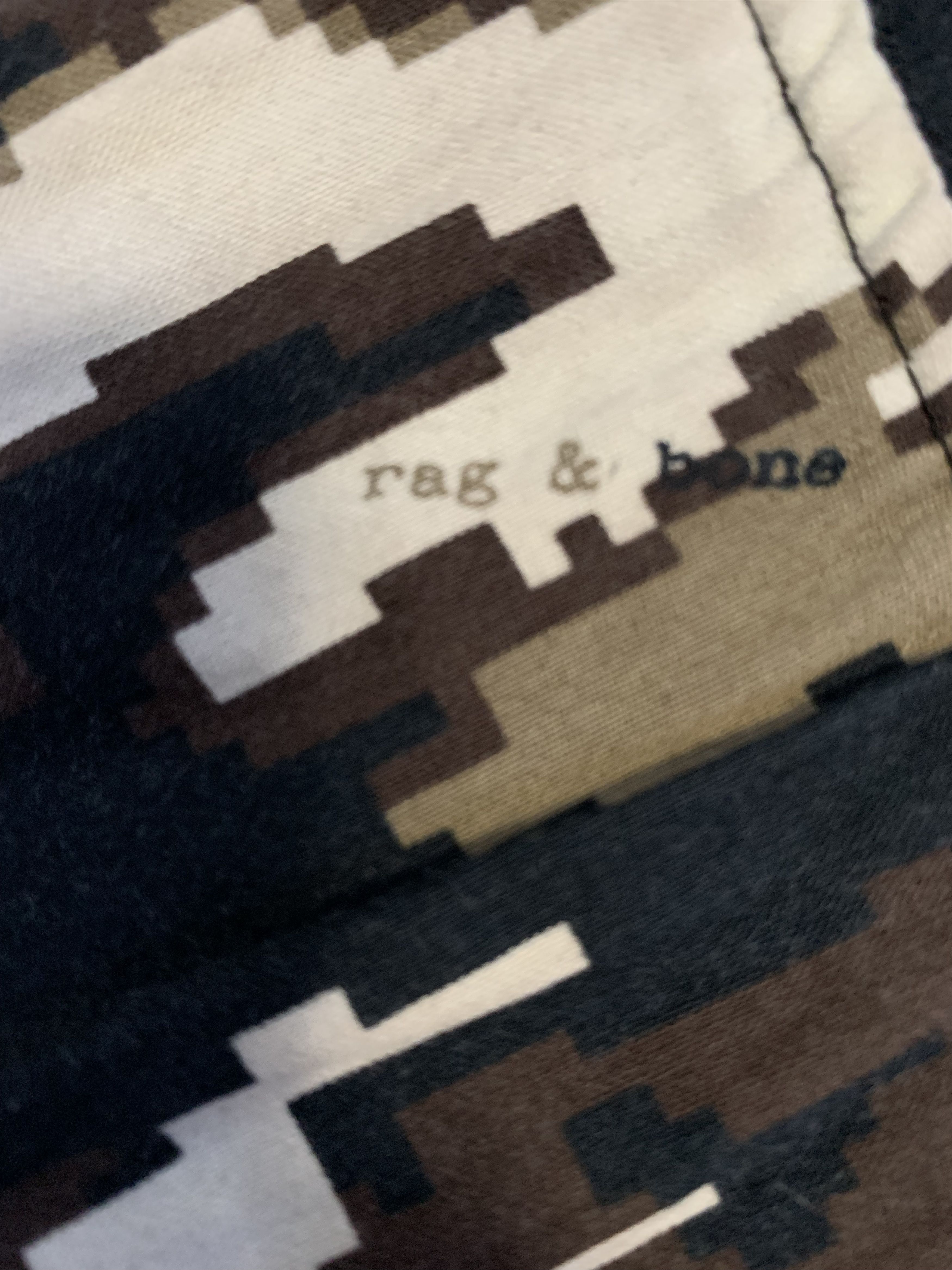 Rag & Bone RAG & BONE Desert Camo Pant ⊛ BROWN/BEIGE/WHITE ⊛ Flw/GtlyWn Size US 29 - 8 Thumbnail