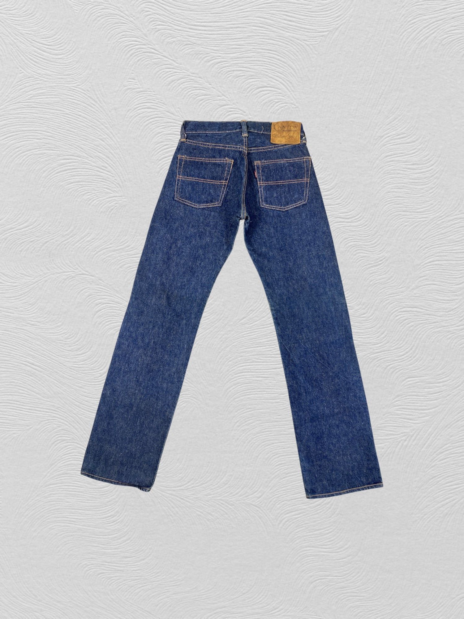 Japanese Brand Vintage Canton Japanese Brand Redline Denim 26x30 JN028 Size US 26 / EU 42 - 2 Thumbnail