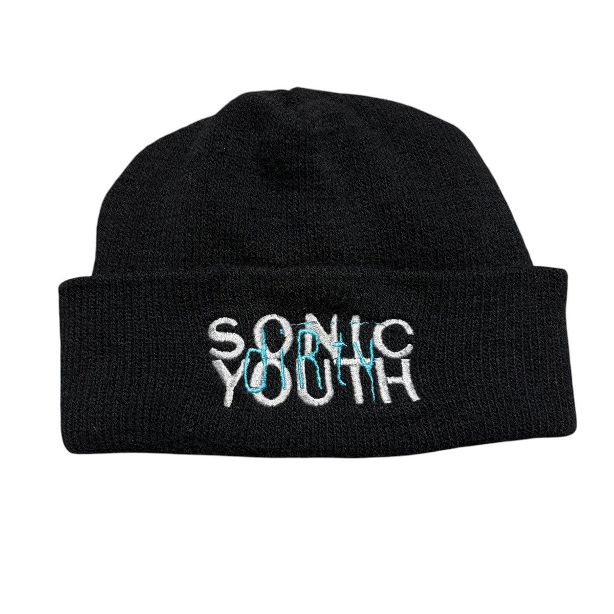 Band Tees Rare Vintage 90s Sonic Youth Dirty Band Beanie Hat Cap Size ONE SIZE - 1 Thumbnail