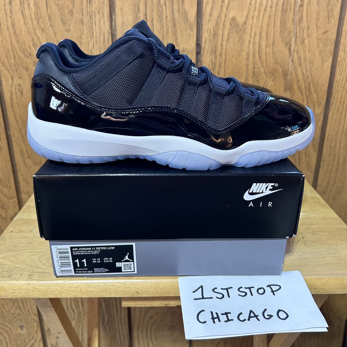 Jordan Brand × Nike Air Jordan 11 Low Retro Space Jam Mens 11 DS FV5104-004 NEW Size US 11 / EU 44 - 1 Thumbnail