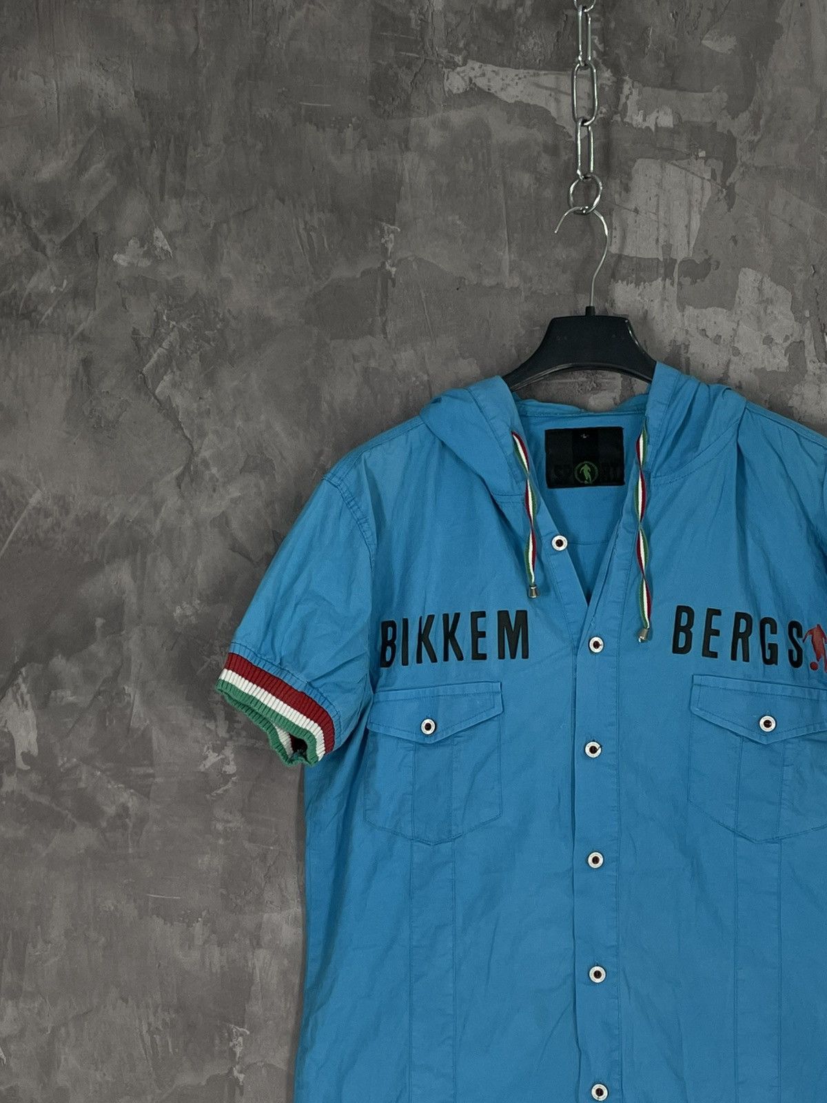 Dirk Bikkembergs × Vintage Bikkemberg Vintage Y2K Logo T-Shirt Size L / US 10 / IT 46 - 3 Thumbnail
