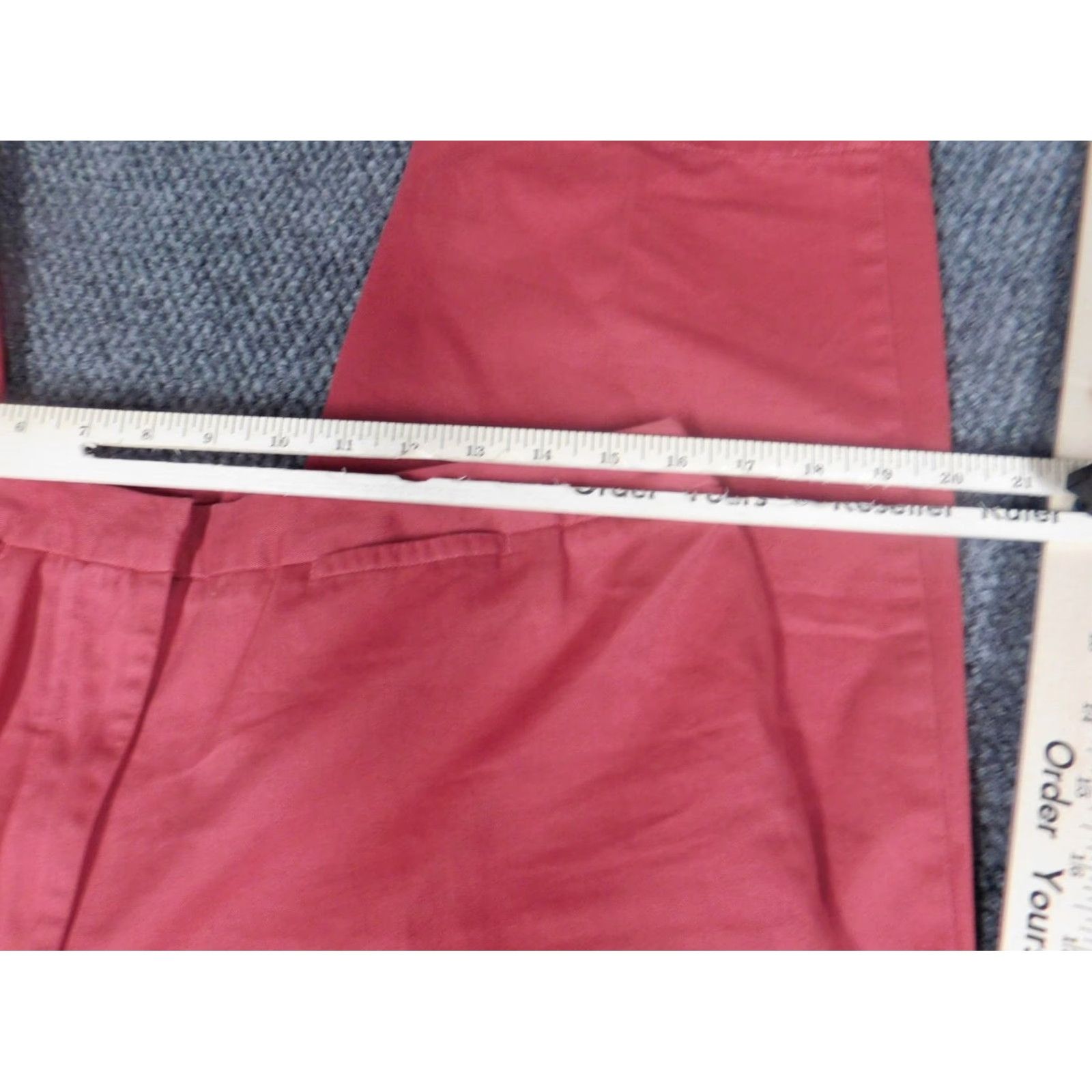 Charter Club Charter Club Pants Womens 14 Pink Straight Chino 14 Regular 29in Inseam Jeans Pants Size 36" / US 14 / IT 50 - 2 Thumbnail