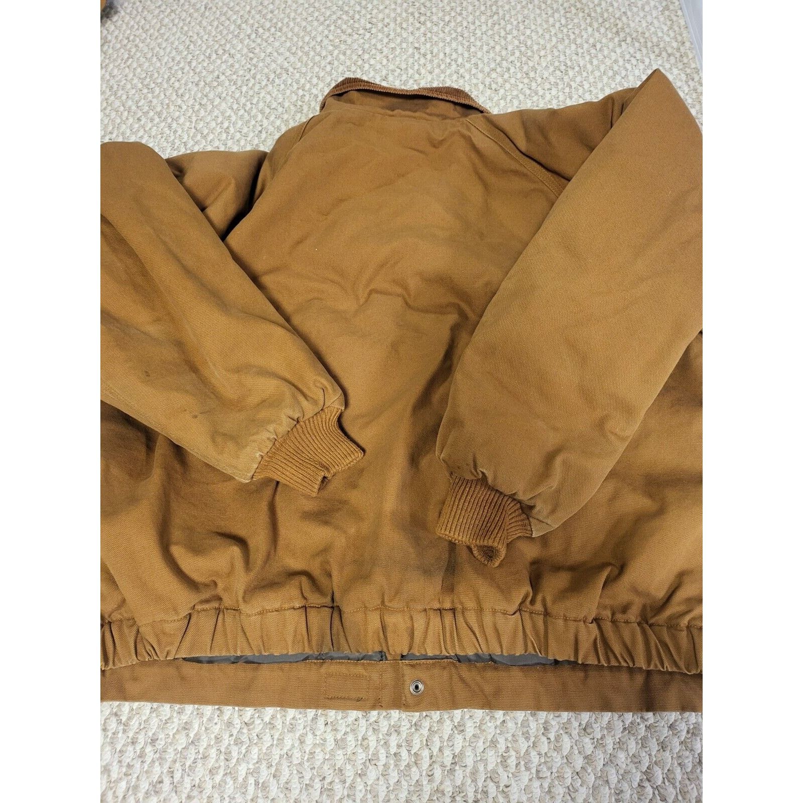 Walls Walls Workwear Jacket 2XL XXL Brown Canvas Duck Hood Size US XXL / EU 58 / 5 - 6 Thumbnail