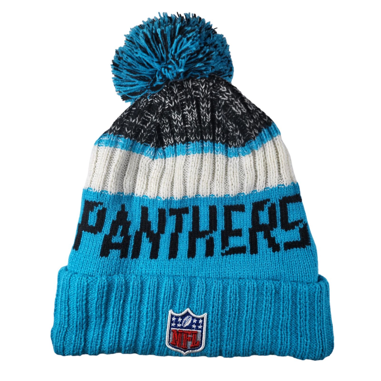 Other NWT Carolina Panthers Sports Knit Pom‎ Beanie Fleece Lined Size ONE SIZE - 4 Thumbnail
