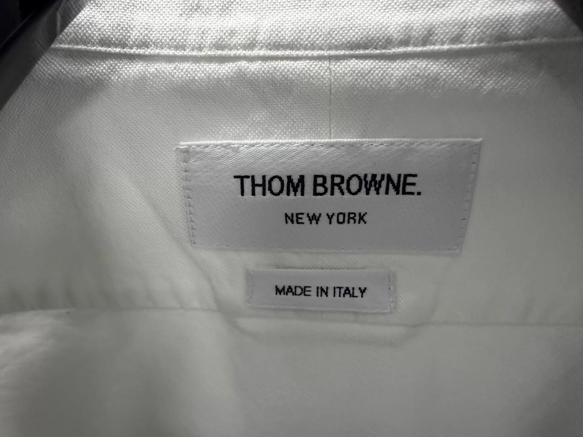 Thom Browne Thom Browne Men's 4-Bar White Shirt Size 2 New With Tags Size US M / EU 48-50 / 2 - 3 Thumbnail