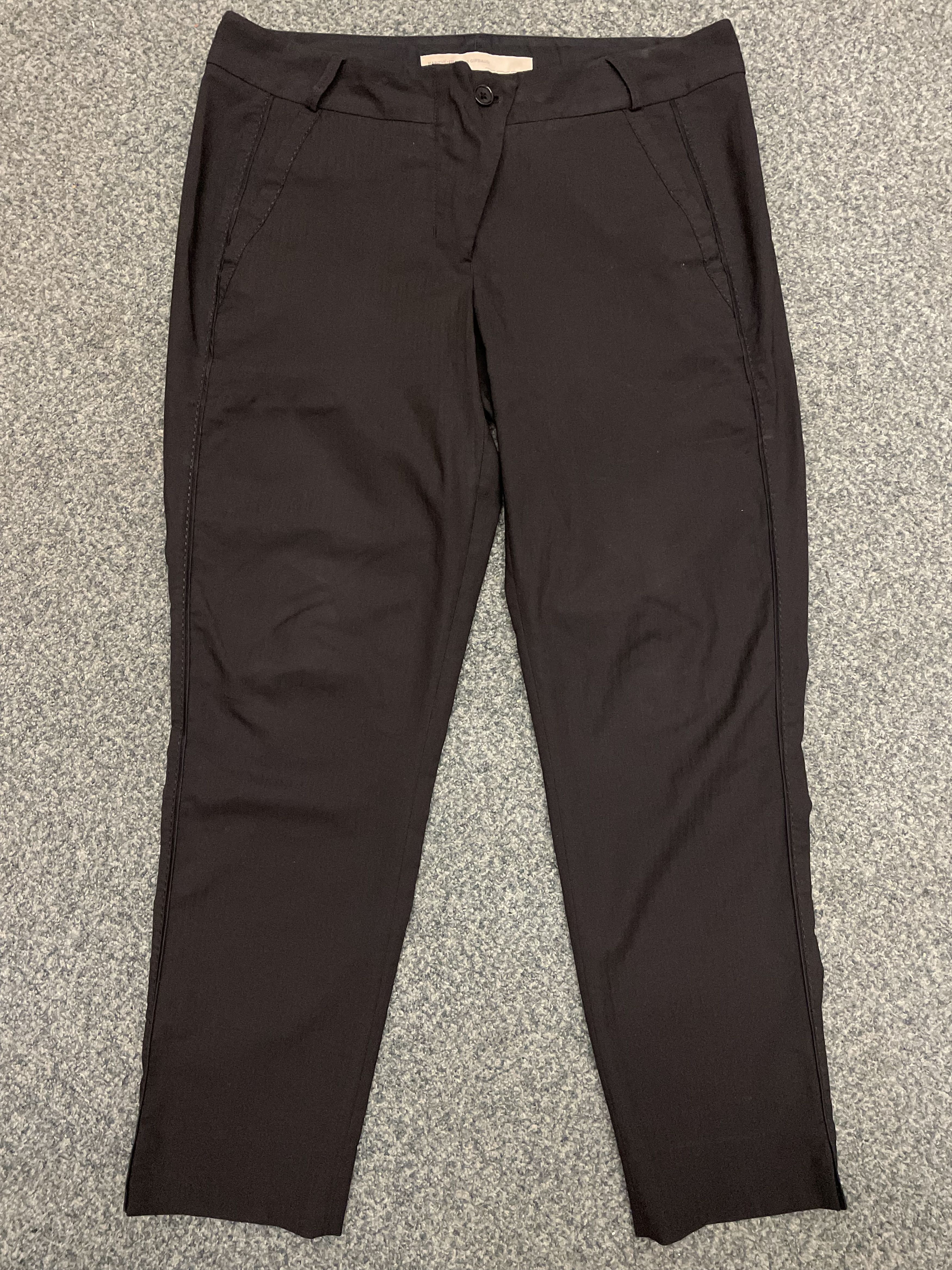Marithe + Francois Girbaud Marithe Francois Girbaud wool casual black pants Size US 31 - 1 Thumbnail