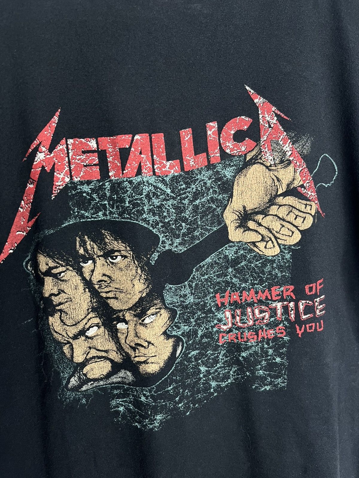 Band Tees × Vintage METALLICA 1988 rare Size US XL / EU 56 / 4 - 7 Thumbnail