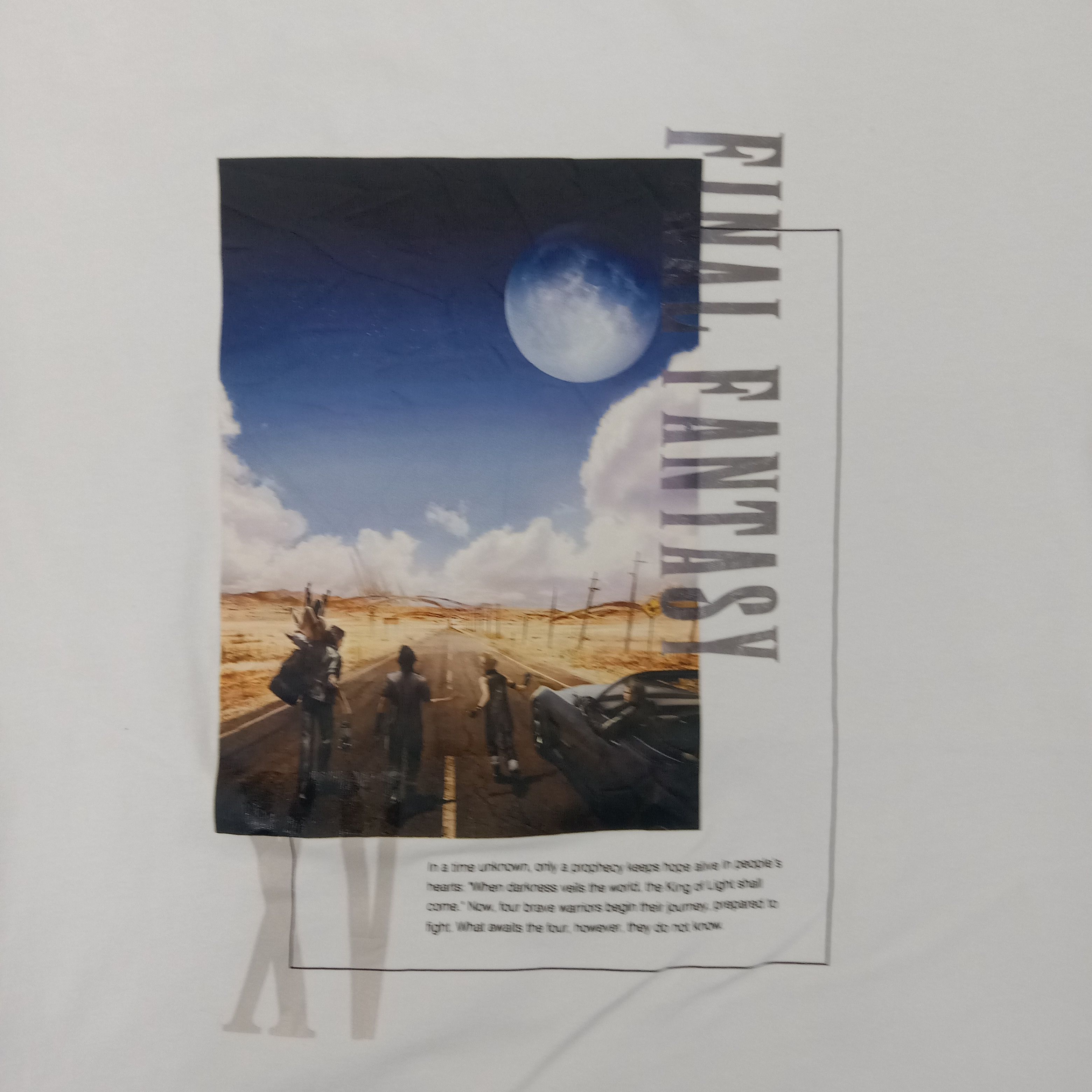 Playstation × The Game × Vintage Final Fantasy XV 35th Anniversary Game Tshirt Size US M / EU 48-50 / 2 - 2 Thumbnail