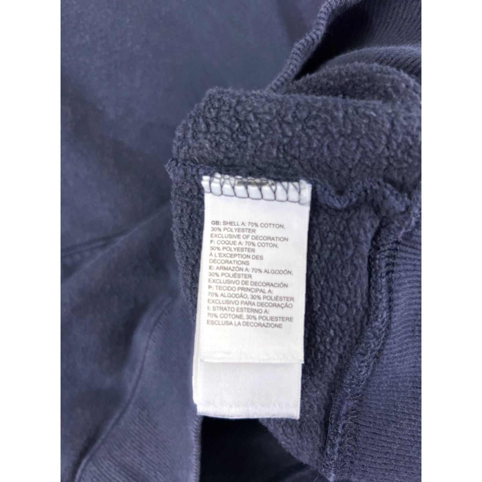 The North Face The North Face Hoodie Womens M Blue Logo Pocket Sweatshirt Cotton Blend Pullover Long Sleeve Crew Neck Size M / US 6-8 / IT 42-44 - 4 Thumbnail