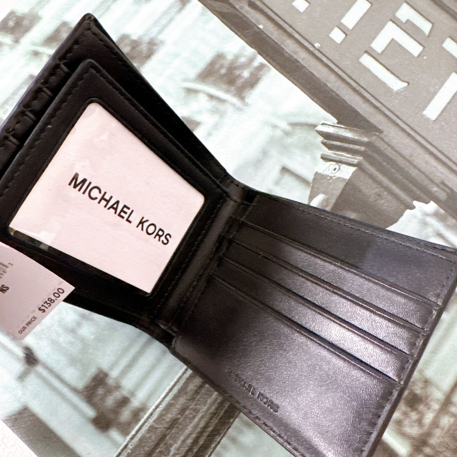 Michael Kors Michael Kors 36S0LCOF2L Cooper Billfold Wallet with Passcase Size ONE SIZE - 5 Thumbnail