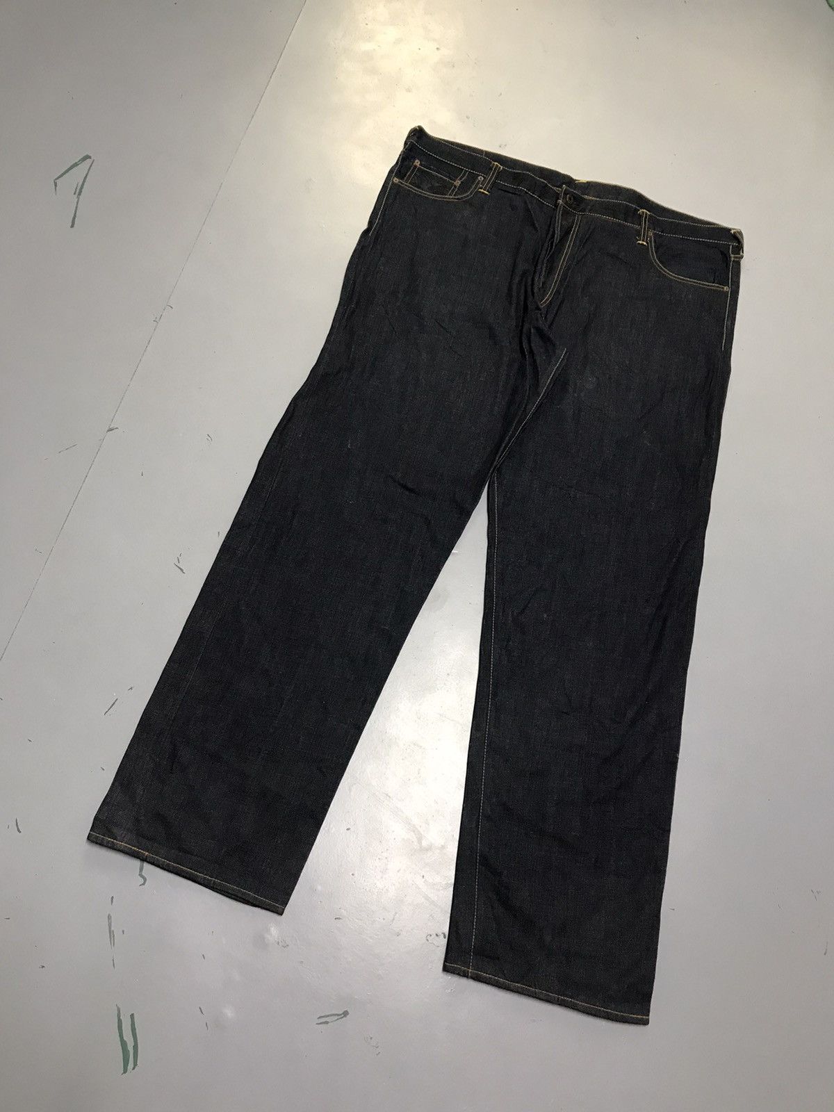 Japanese Brand Vintage Red monkey company embroidered denim 50x38 Size US 44 / EU 60 - 3 Thumbnail