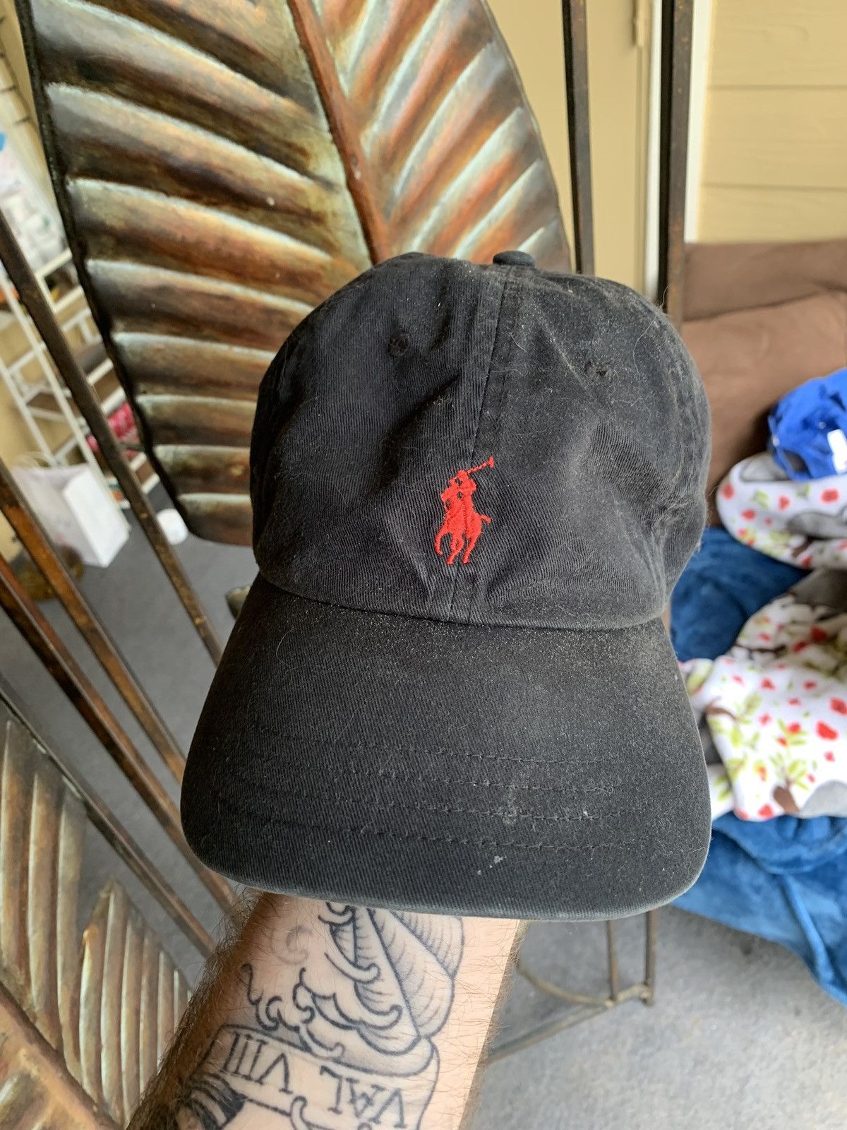 Polo Ralph Lauren Ralph Lauren Polo Dad Hat black red Size ONE SIZE - 1 Thumbnail