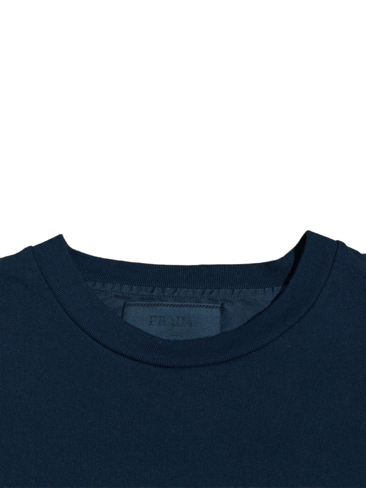 Prada 🔥1500$ Prada Logo Re-Nylon Jersey T Shirt/Prada Logo T shirt Size US L / EU 52-54 / 3 - 7 Thumbnail